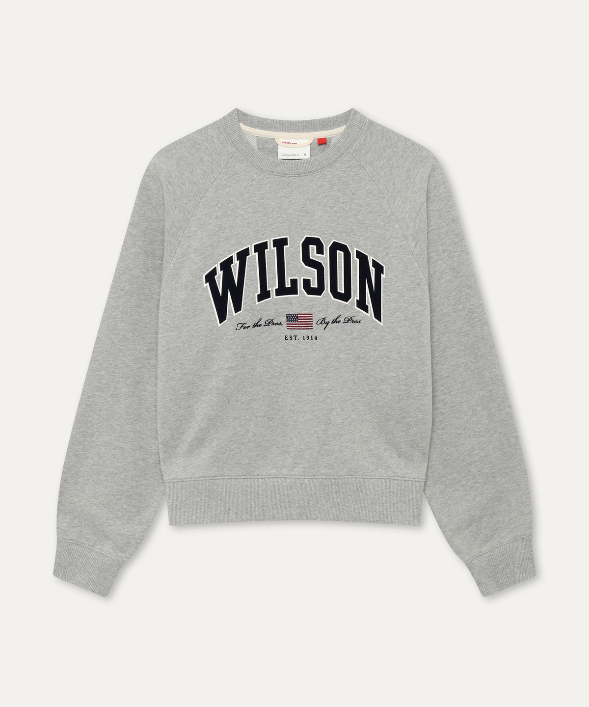 윌슨(WILSON) 클럽하우스 세미크롭 스웻셔츠 W (3color)