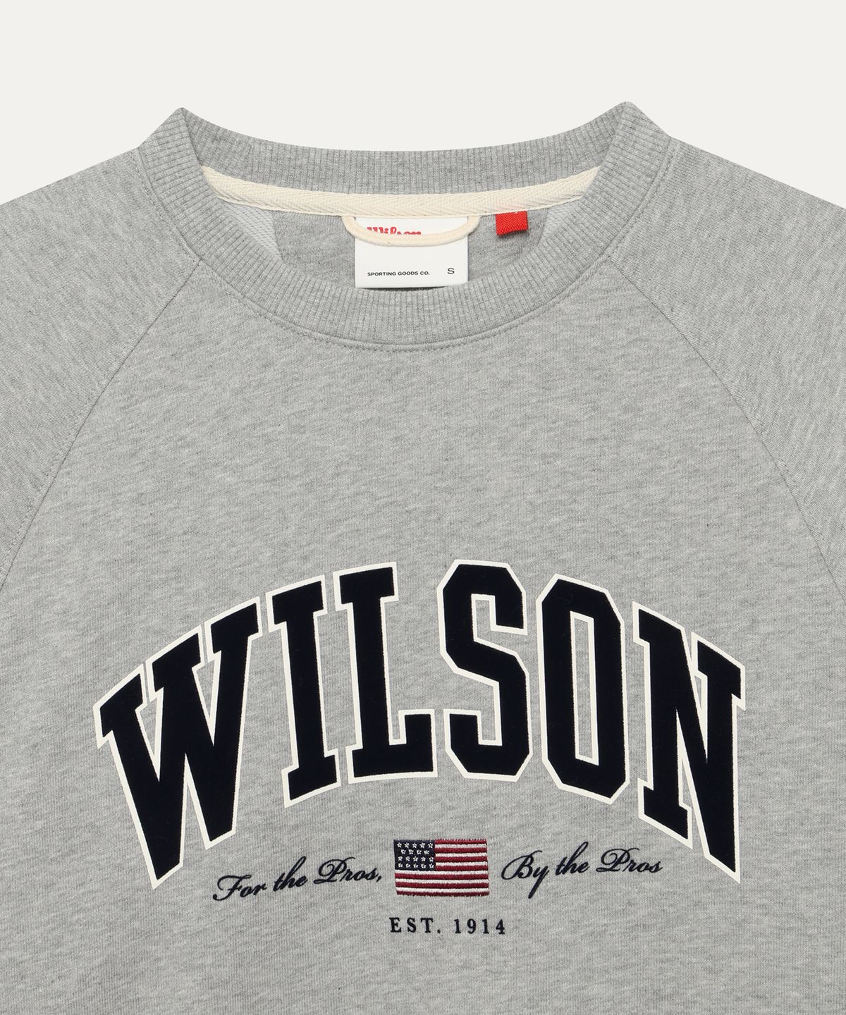 윌슨(WILSON) 클럽하우스 세미크롭 스웻셔츠 W (3color)