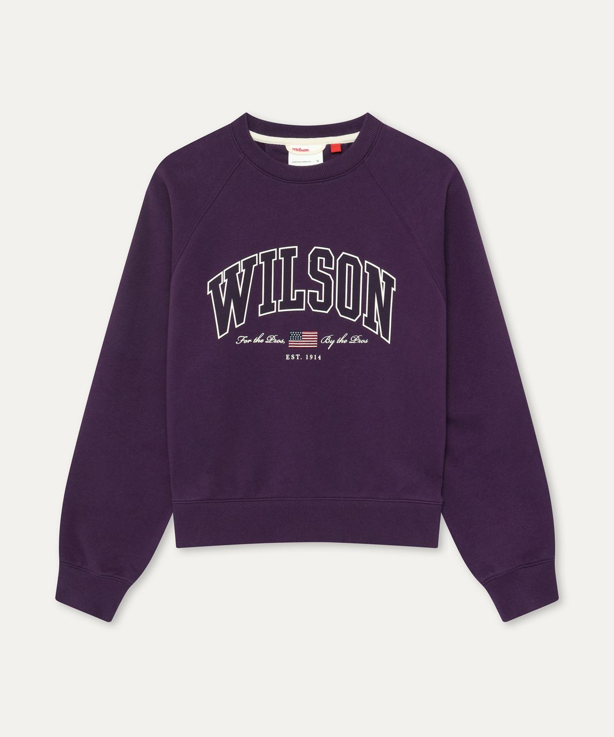 윌슨(WILSON) 클럽하우스 세미크롭 스웻셔츠 W (3color)