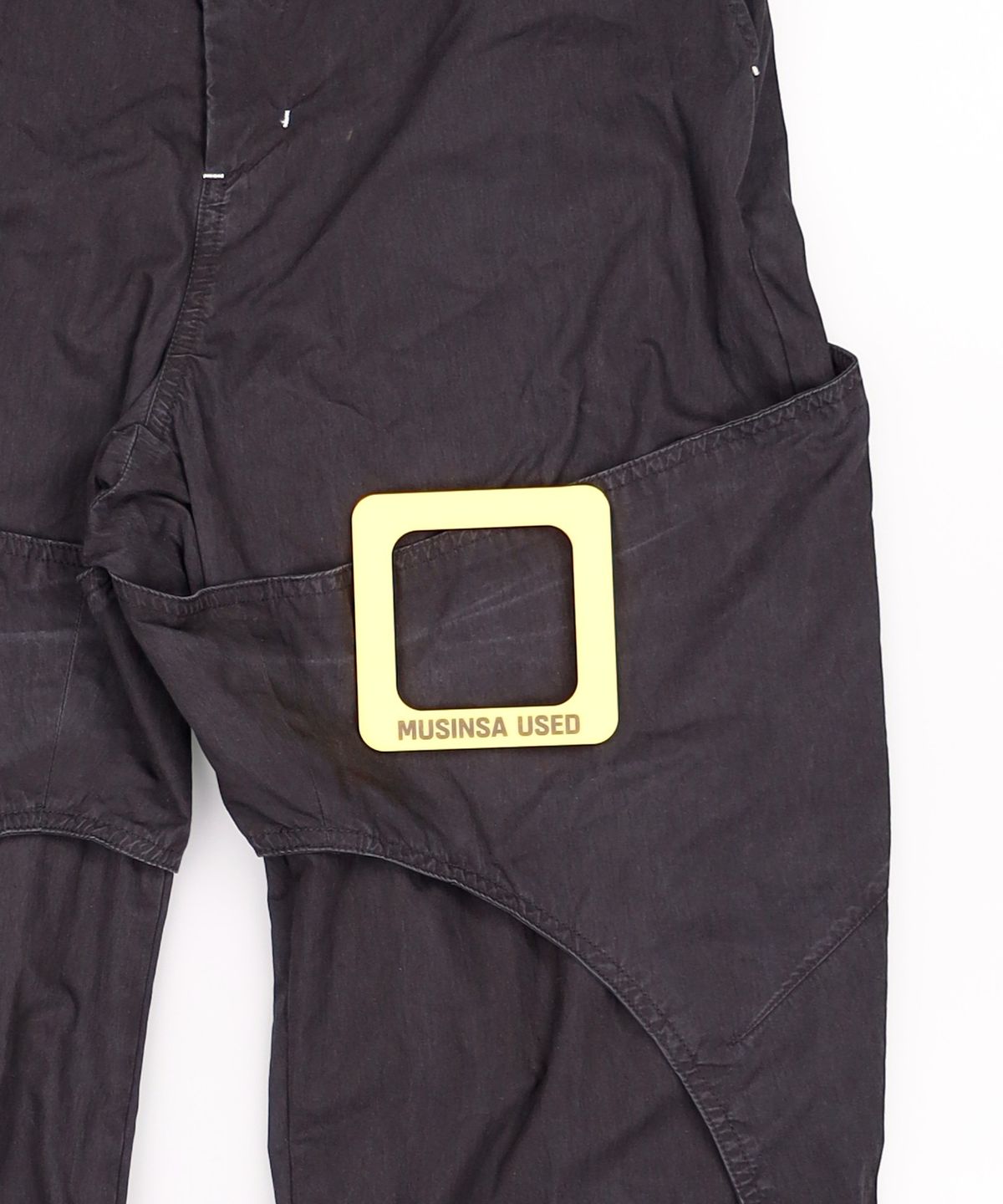 노매뉴얼(NOMANUAL) DOUBLE LAYERED PANTS - LIGHT KHAKI 95