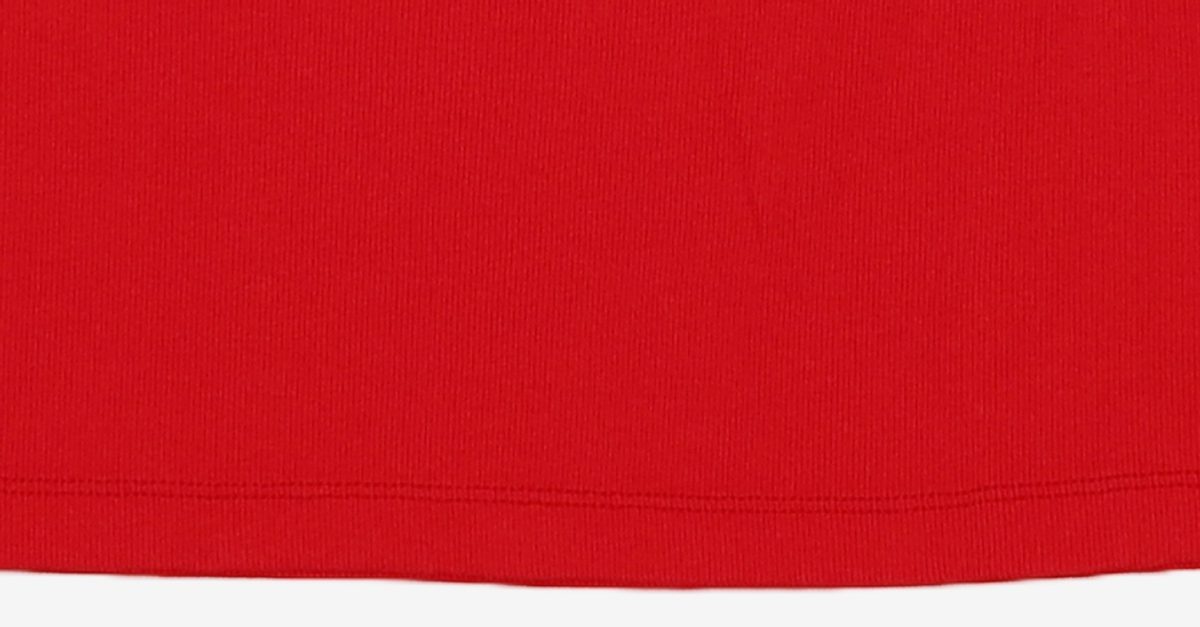 쓰리투에이티(THREE TO EIGHTY) LETTERING GRAPHIC SLEEVELESS (RED) FREE