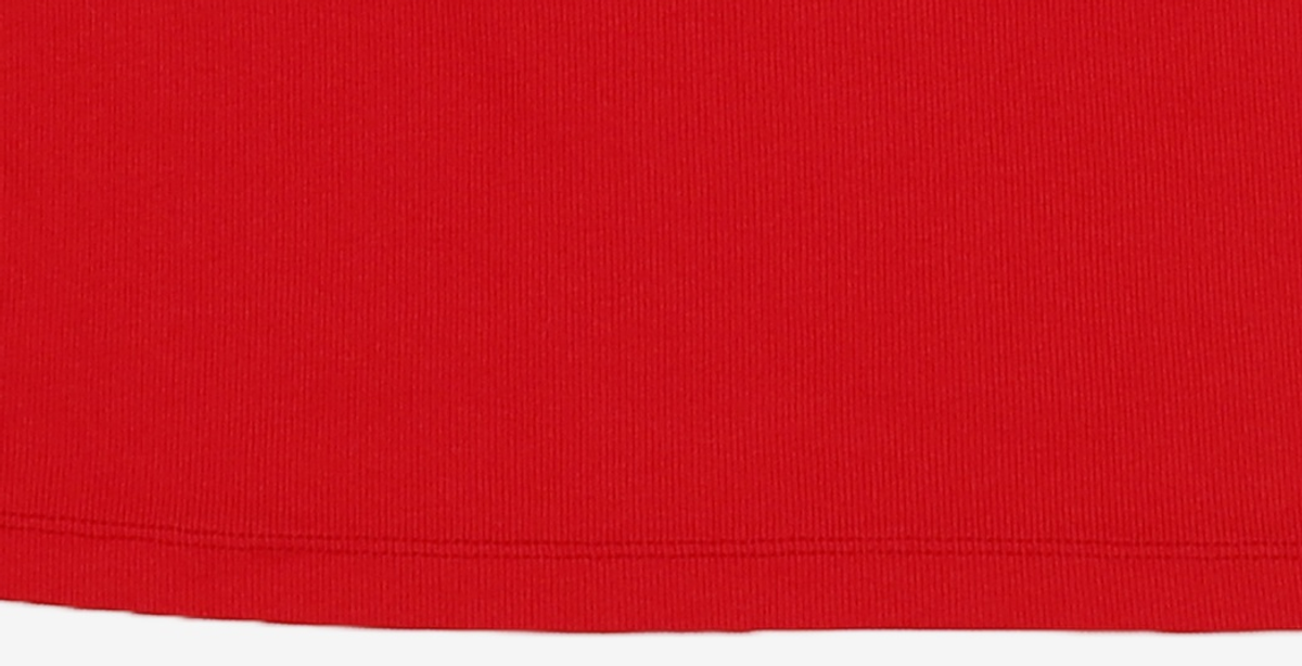 쓰리투에이티(THREE TO EIGHTY) LETTERING GRAPHIC SLEEVELESS (RED) FREE