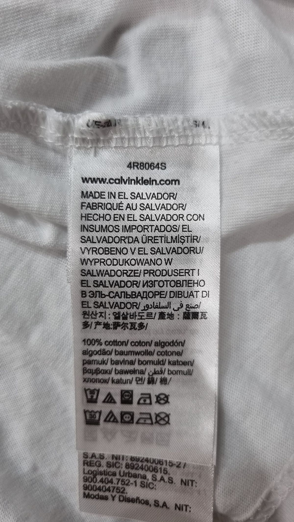 캘빈클라인 진(CALVIN KLEIN JEANS) 반소매 티셔츠 XL