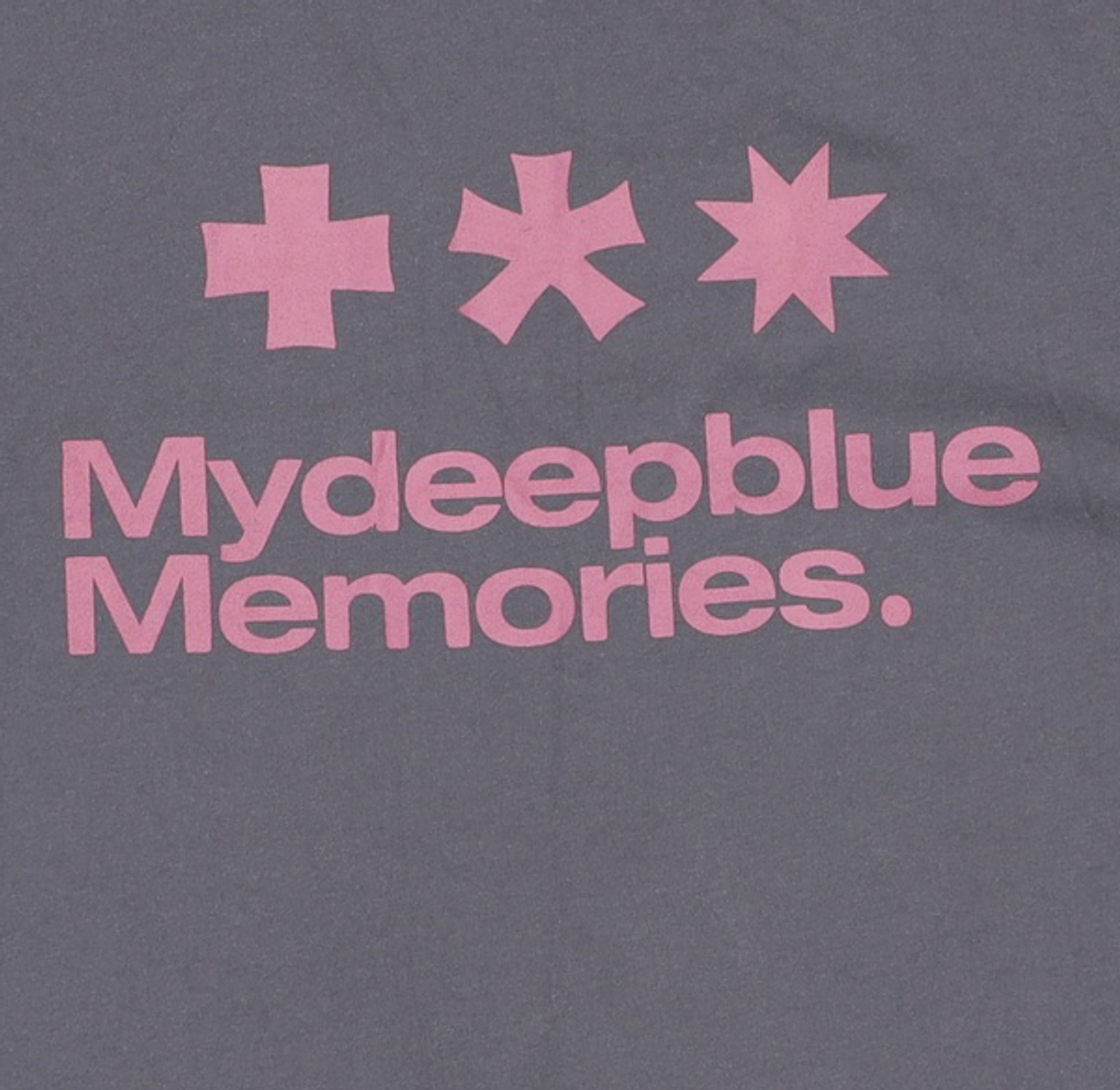마이딥블루메모리즈(MY DEEP BLUE MEMORIES) 반소매 티셔츠 2