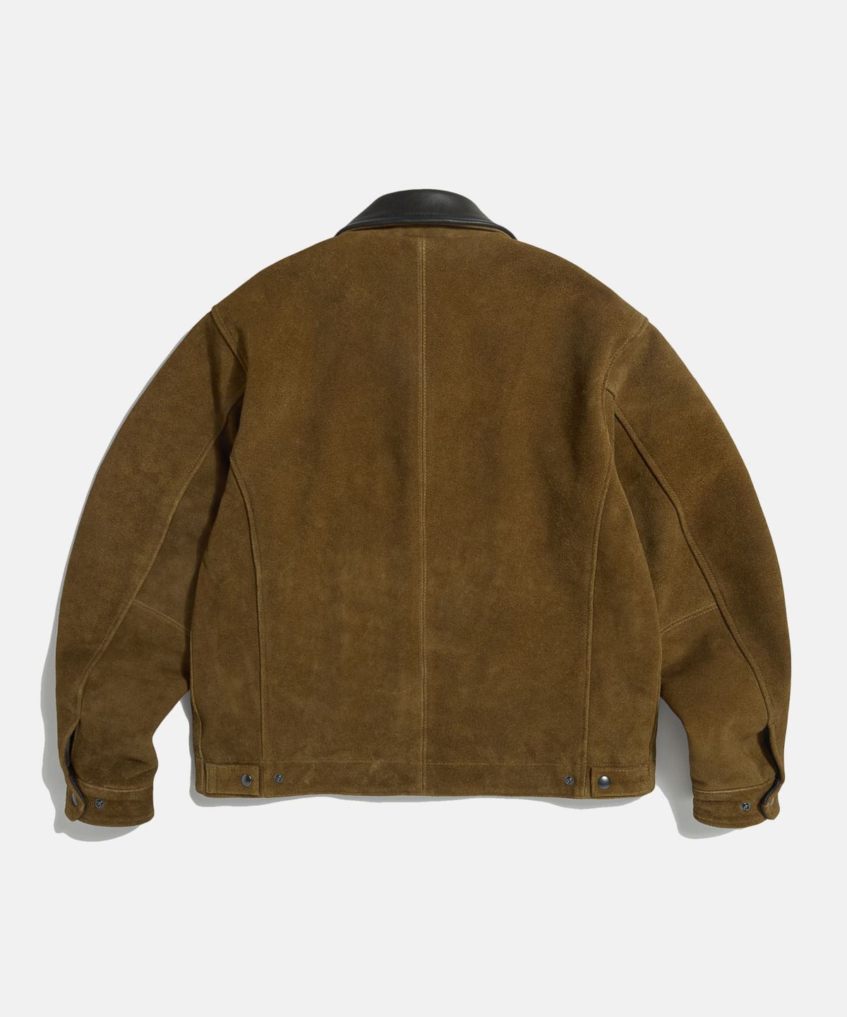 에스피오나지(ESPIONAGE) Suede Leather Single Jacket Camel
