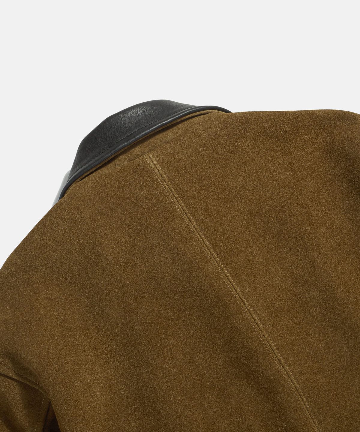 에스피오나지(ESPIONAGE) Suede Leather Single Jacket Camel