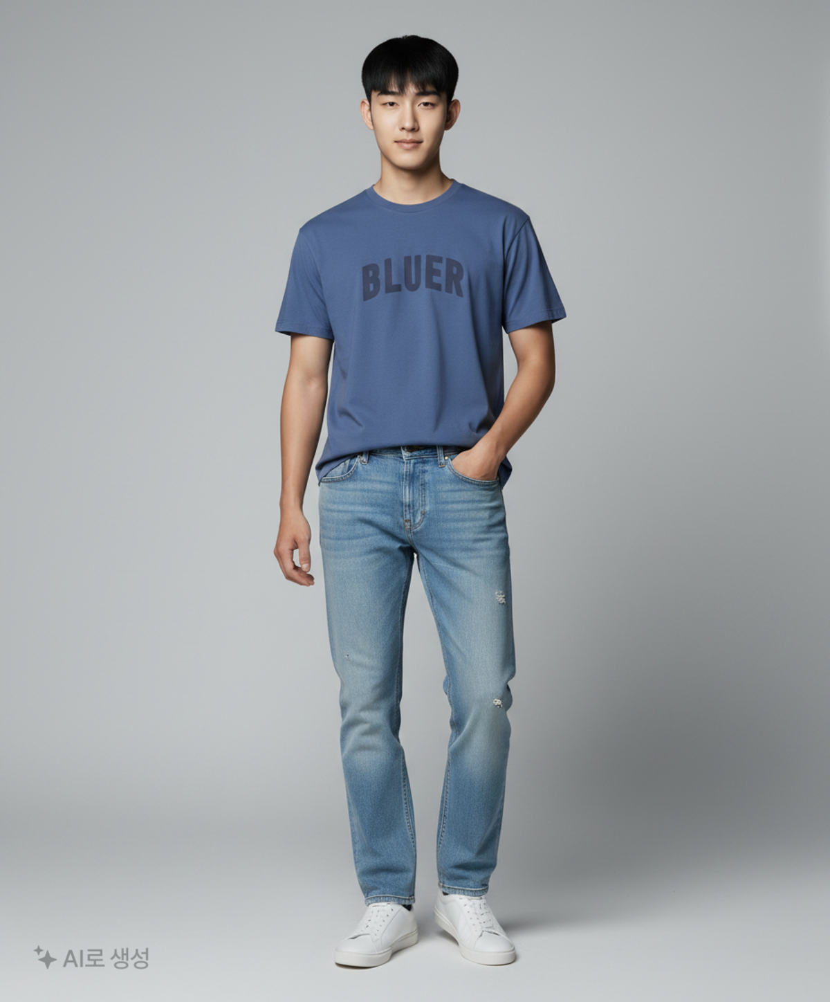 블루어(Bluer) 반소매 티셔츠 XL