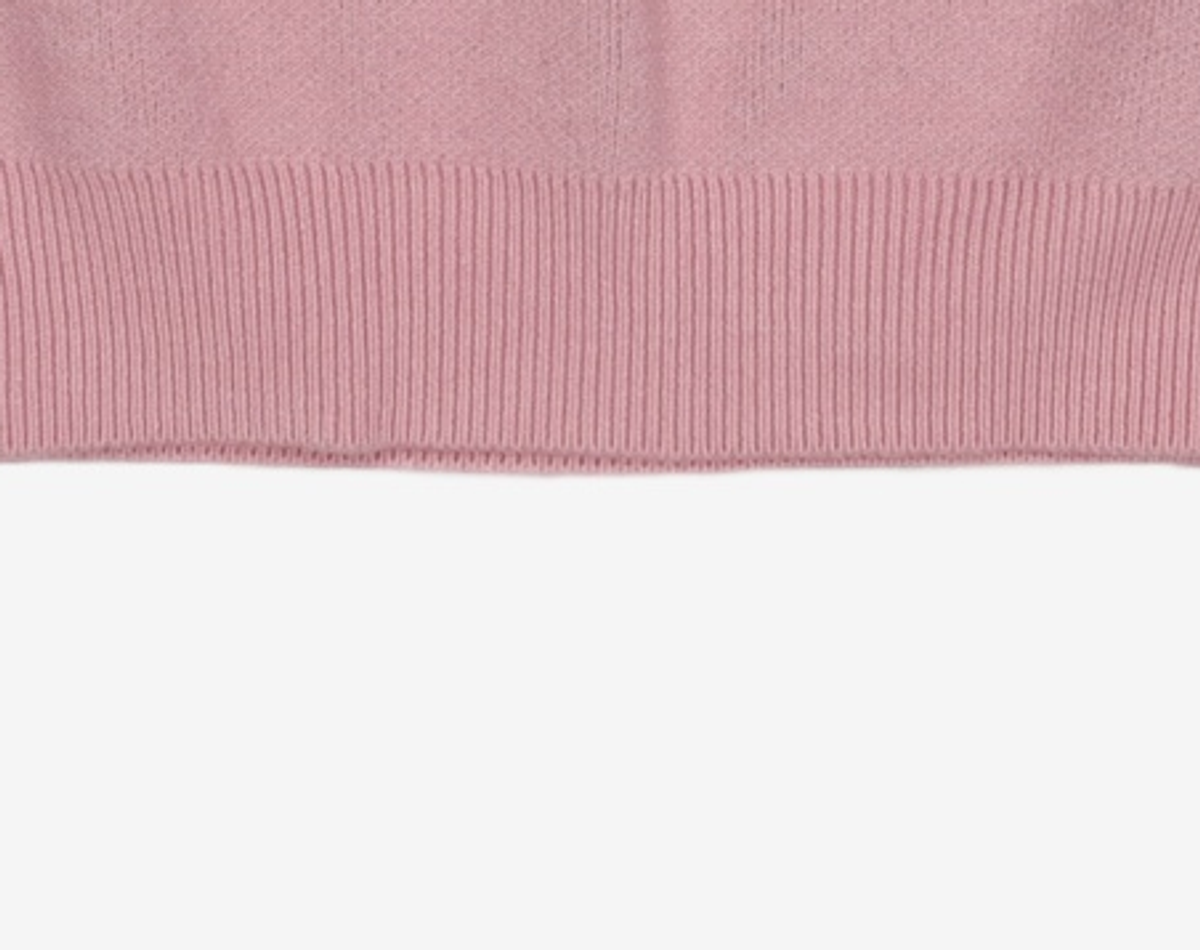 유희(YOUHEE) YOUHEE LETTERING PULLOVER KNIT PINK FREE