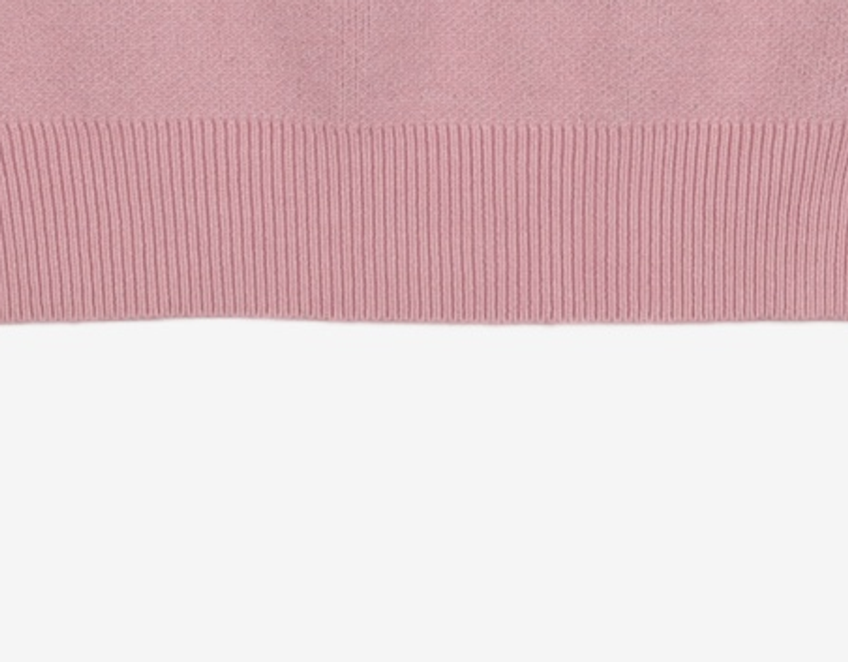 유희(YOUHEE) YOUHEE LETTERING PULLOVER KNIT PINK FREE