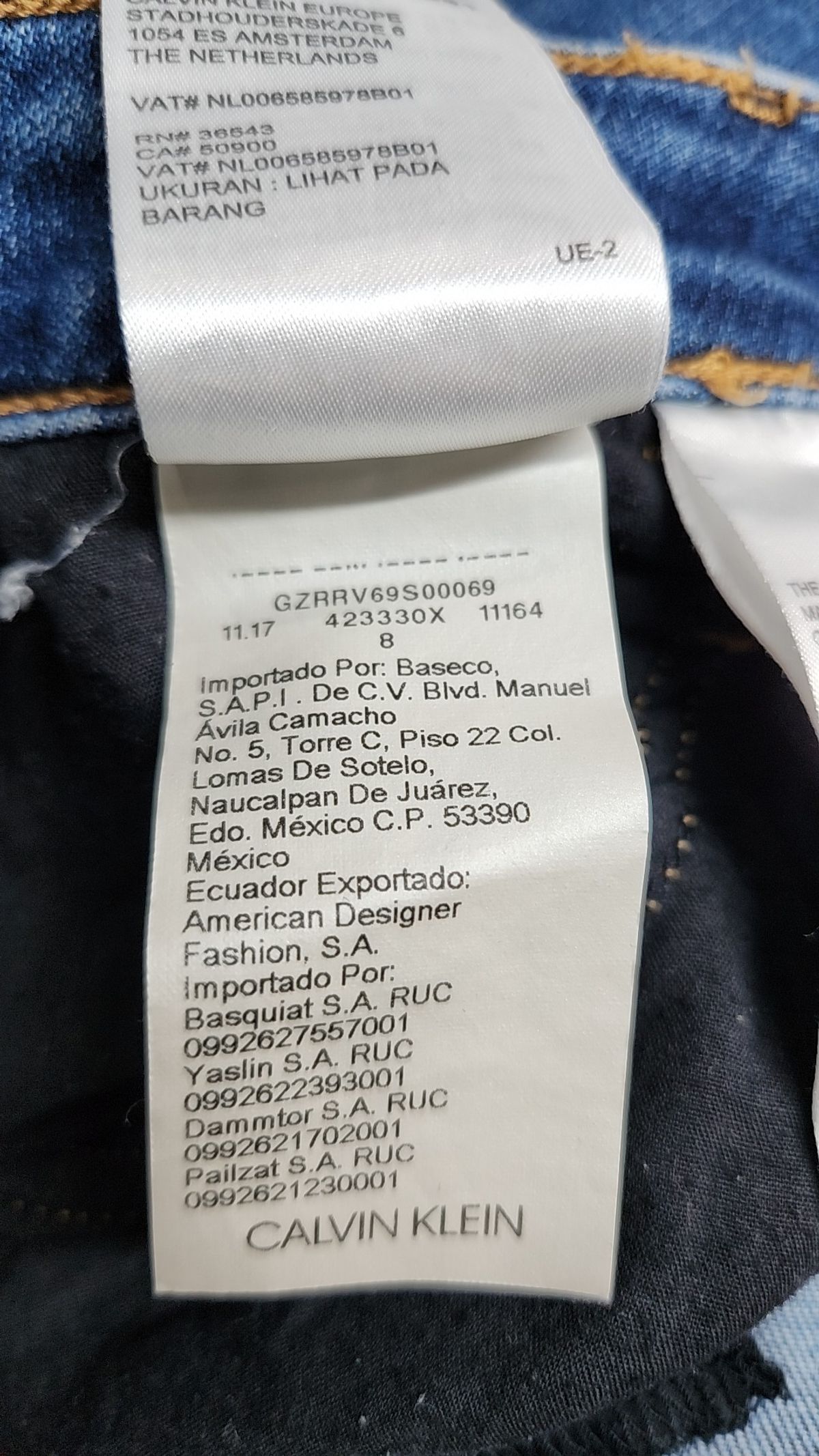 캘빈클라인 진(CALVIN KLEIN JEANS) 청/데님 팬츠 8