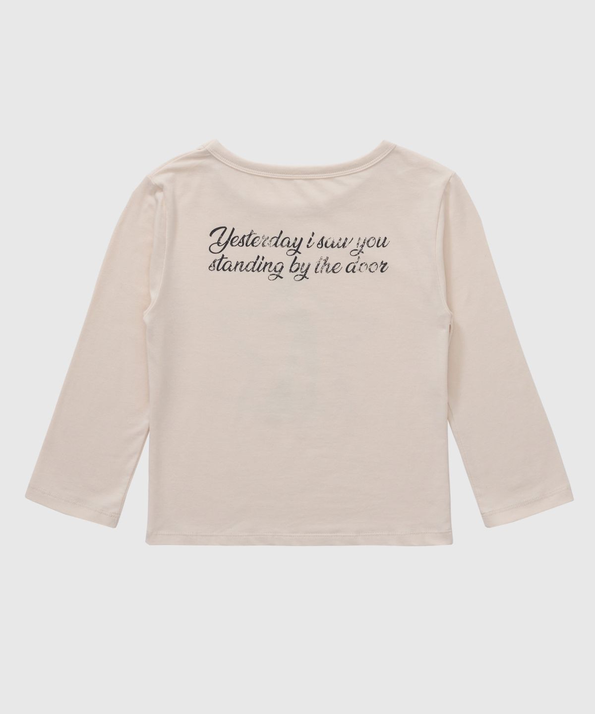 필프(PEALP) STAR ICON 3/4 SLEEVE T-SHIRT 62 (CREAM)