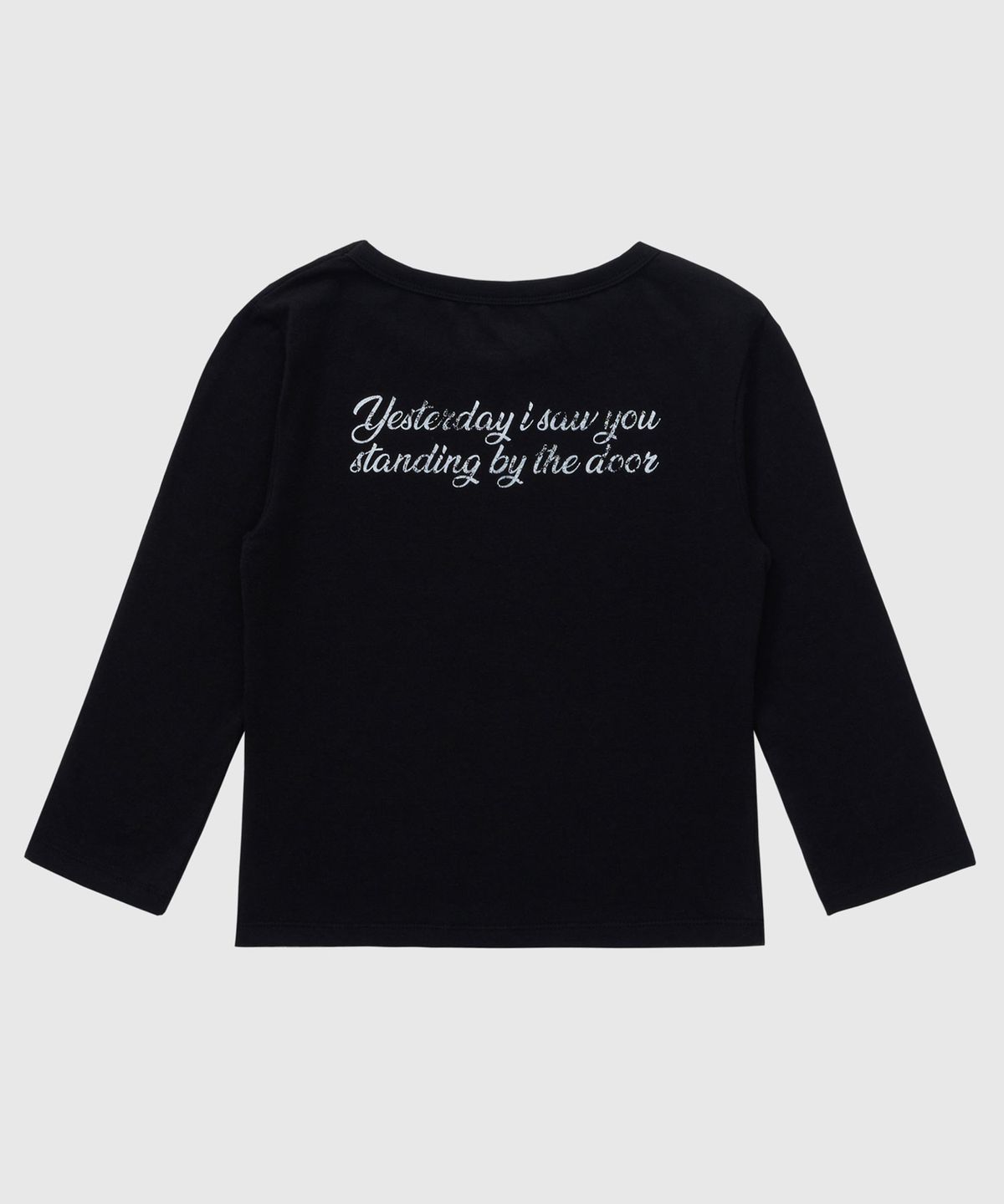 필프(PEALP) STAR ICON 3/4 SLEEVE T-SHIRT 62 (BLACK)