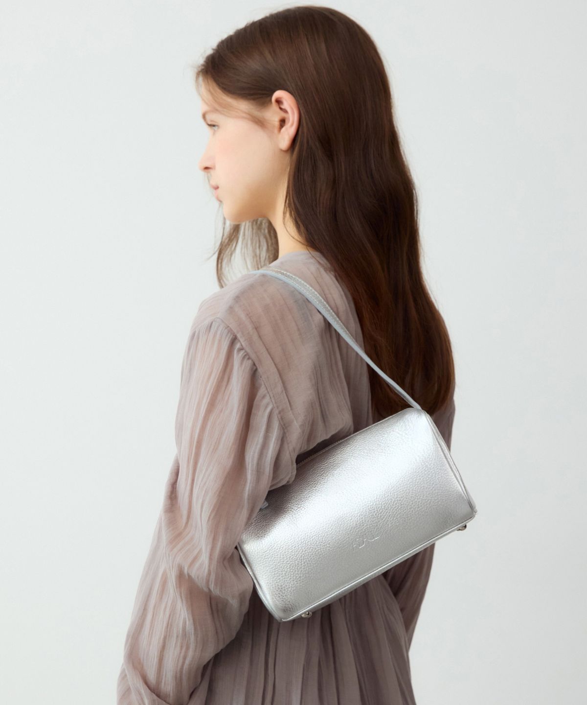 어다울(ADAUL) Nid minimal leather shoulder bag Msize - 4color
