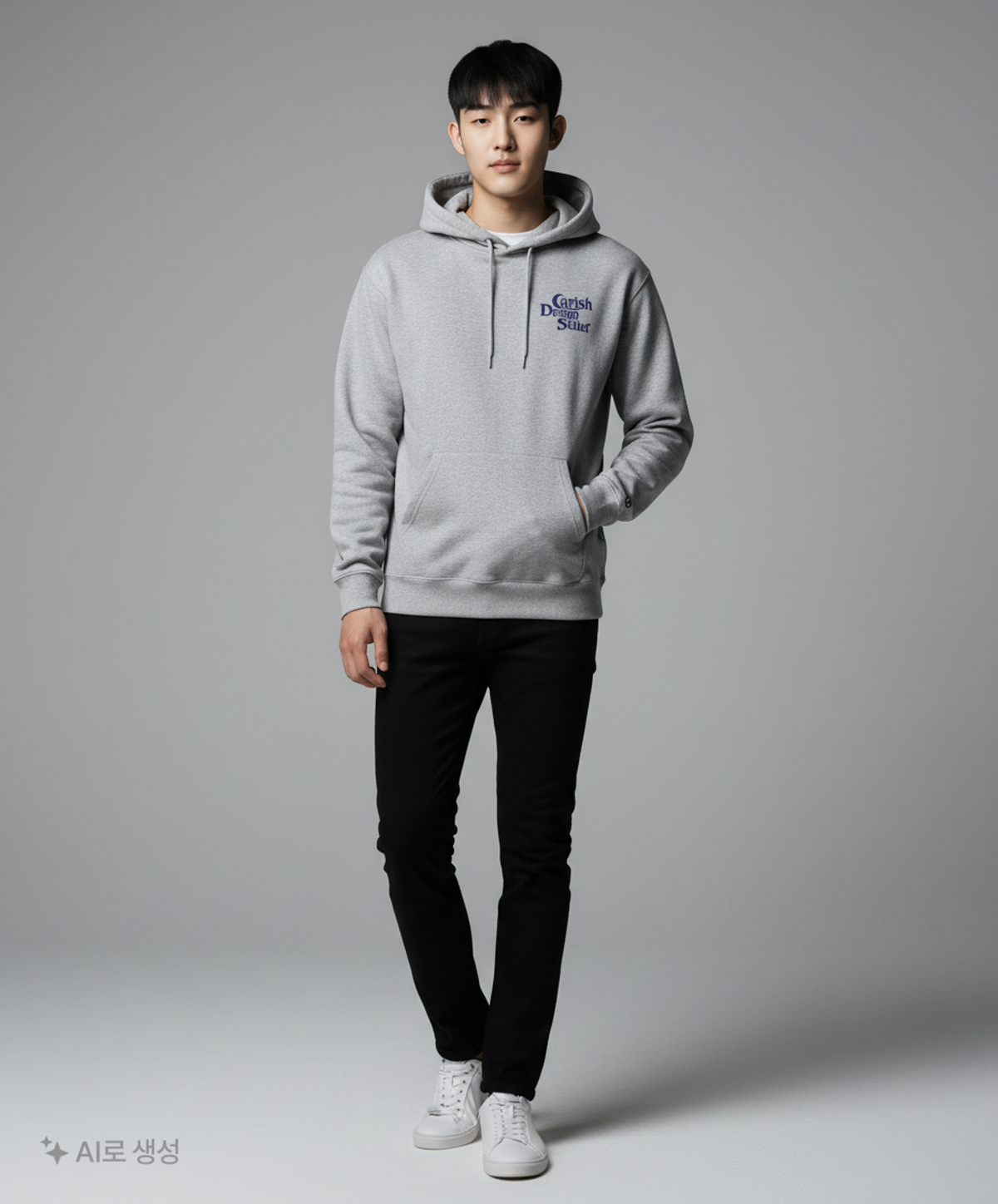 카비시(CAVISH) 후드 티셔츠 L