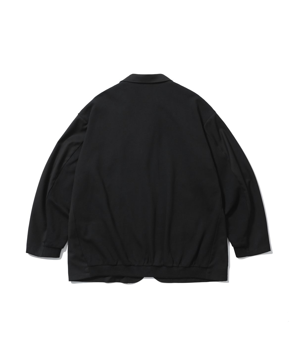 앵글런(ANGLAN) Mix Structured Blazer - Black