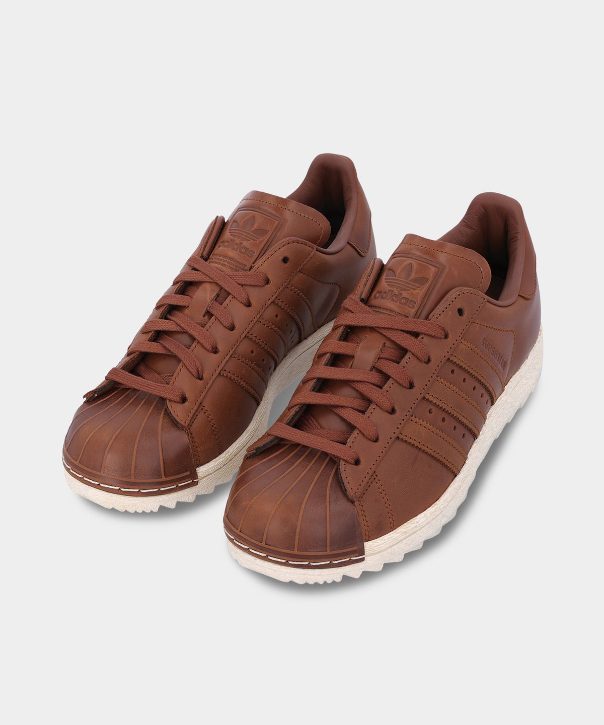 아디다스(ADIDAS) 슈퍼스타 리플 - 듀얼브라운:크림화이트 / HQ5451