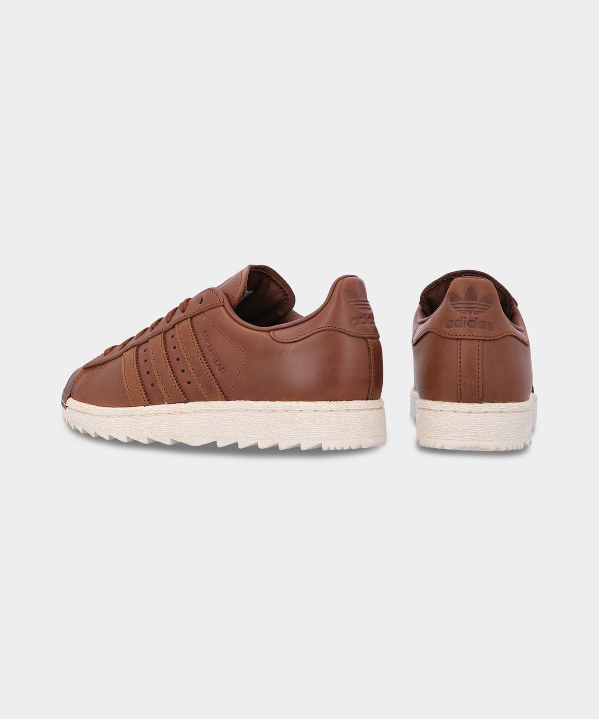 아디다스(ADIDAS) 슈퍼스타 리플 - 듀얼브라운:크림화이트 / HQ5451