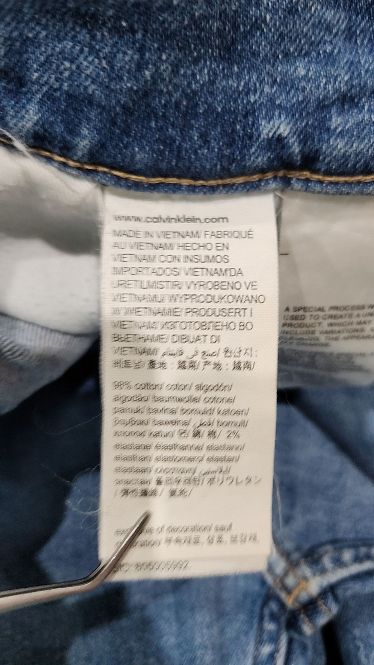 캘빈클라인 진(CALVIN KLEIN JEANS) 청/데님 팬츠 25