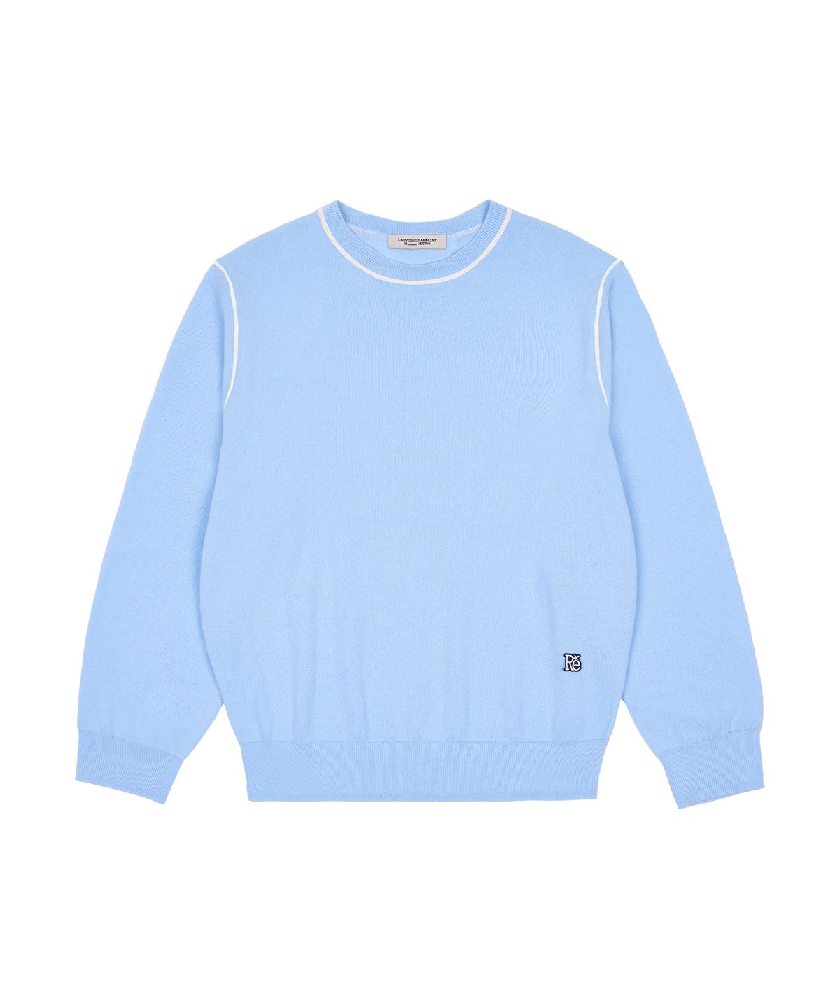 유니버스 가먼트(UNIVERSE GARMENT) 소프트 데일리 니트_LIGHT BLUE