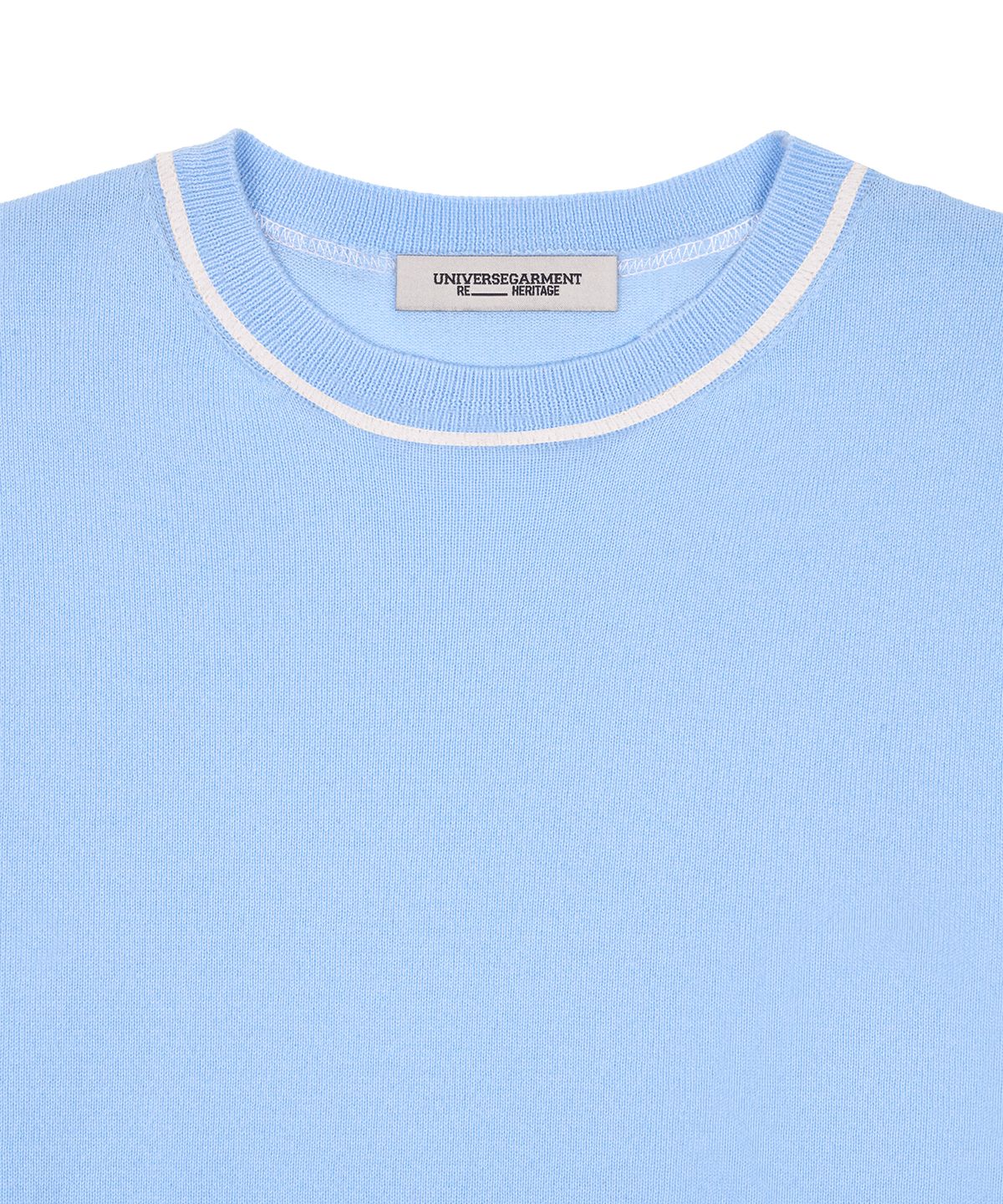 유니버스 가먼트(UNIVERSE GARMENT) 소프트 데일리 니트_LIGHT BLUE