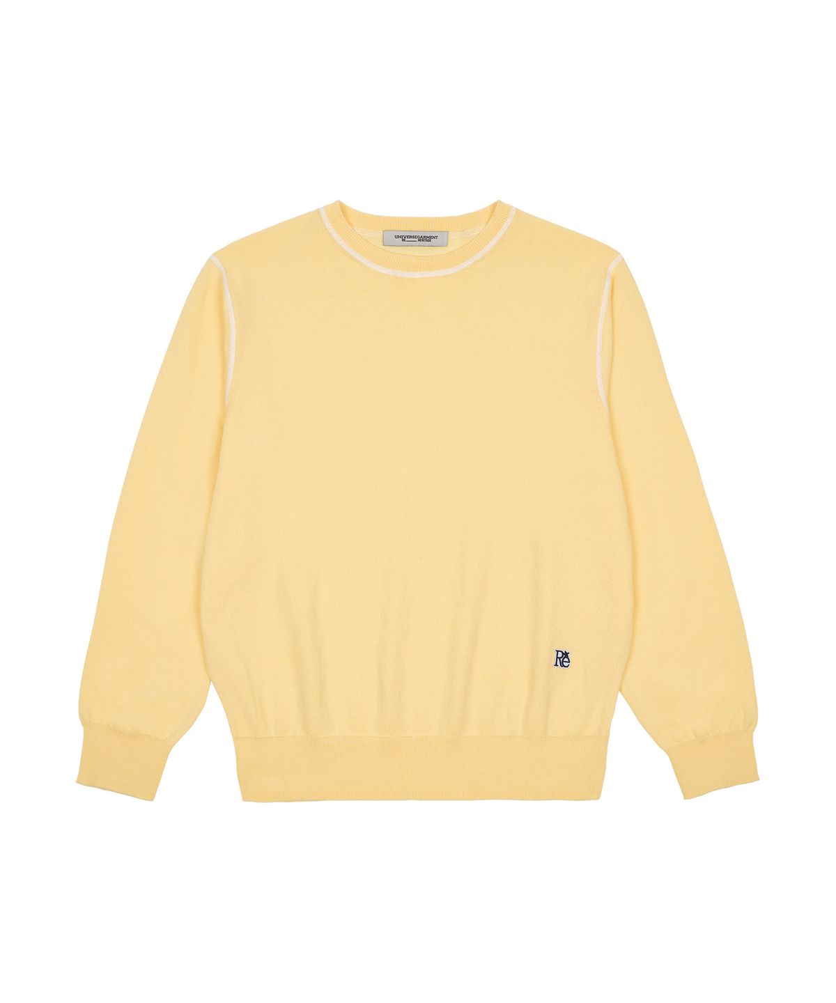 유니버스 가먼트(UNIVERSE GARMENT) 소프트 데일리 니트_YELLOW