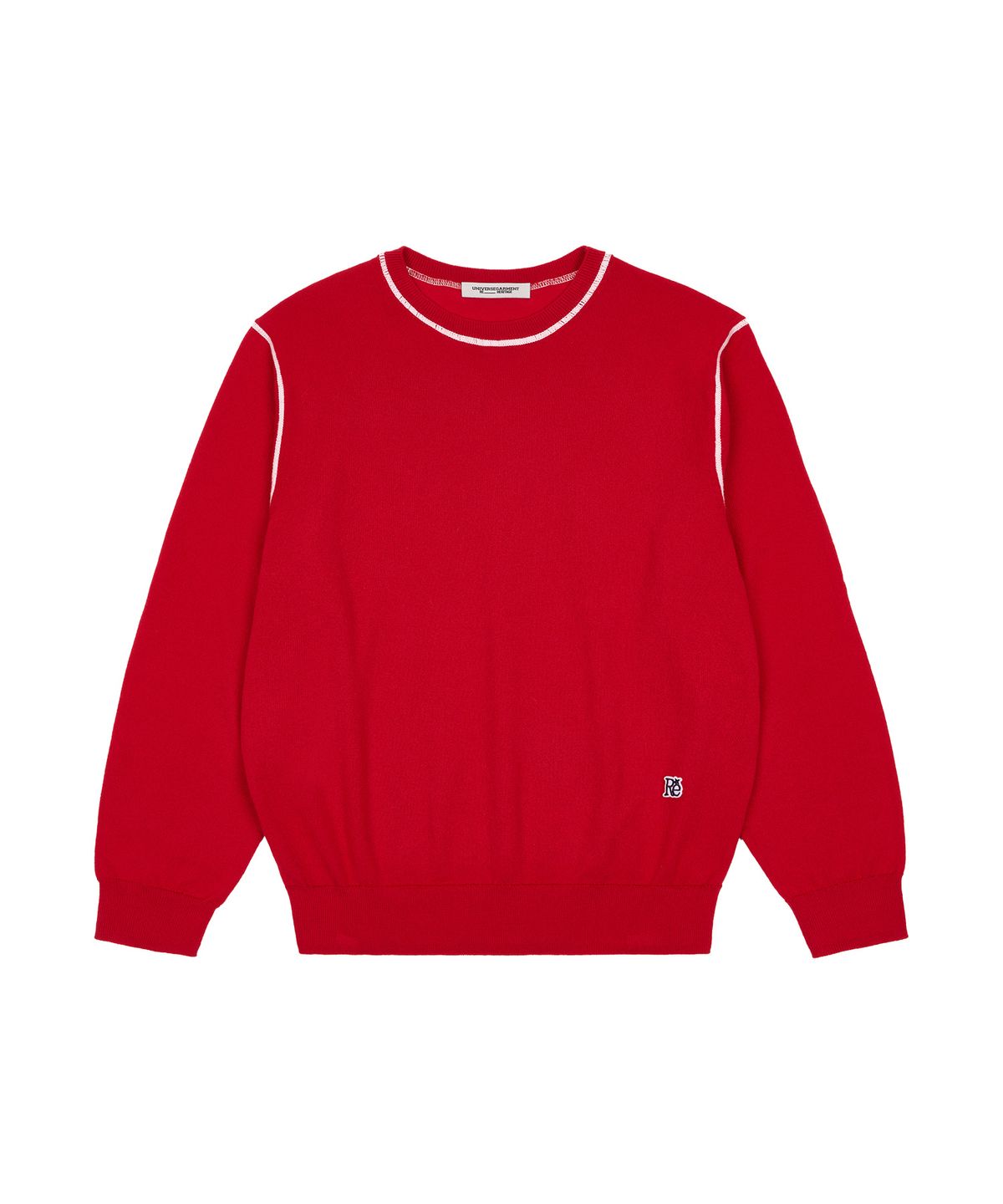 유니버스 가먼트(UNIVERSE GARMENT) 소프트 데일리 니트_RED