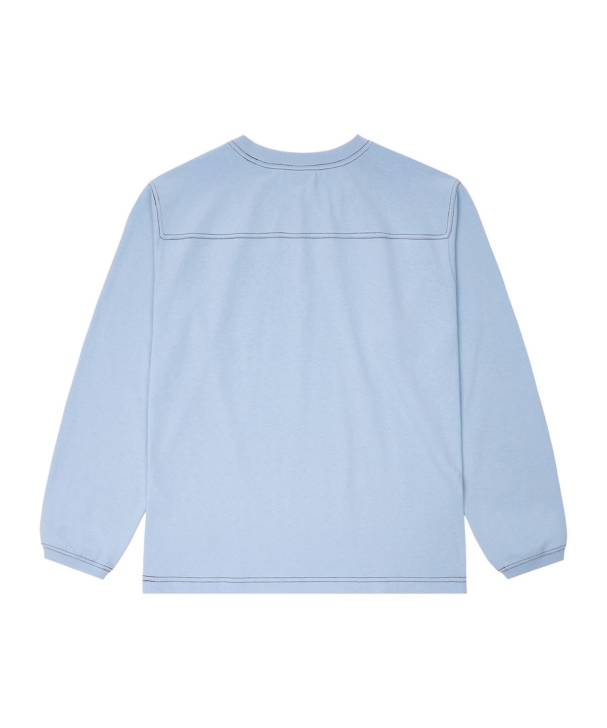 유니버스 가먼트(UNIVERSE GARMENT) RHUG 그래픽 긴팔 티셔츠_BLUE