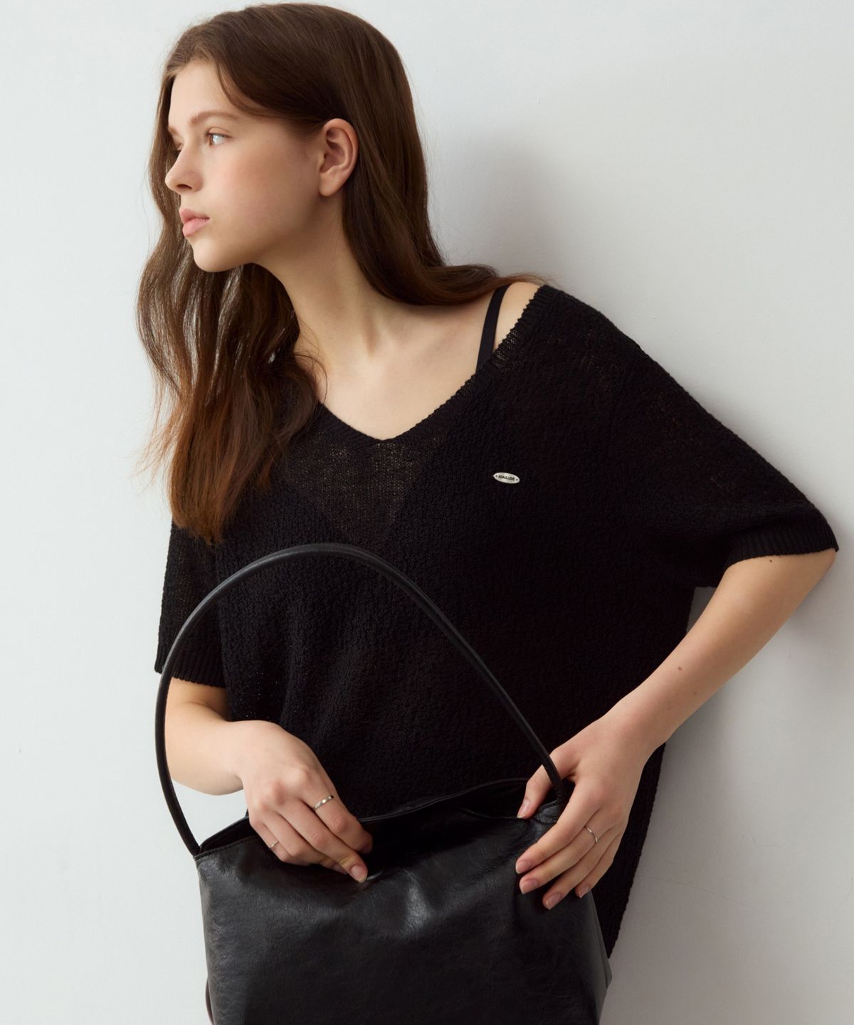 어다울(ADAUL) Summer net airy loose fit knit - 4color