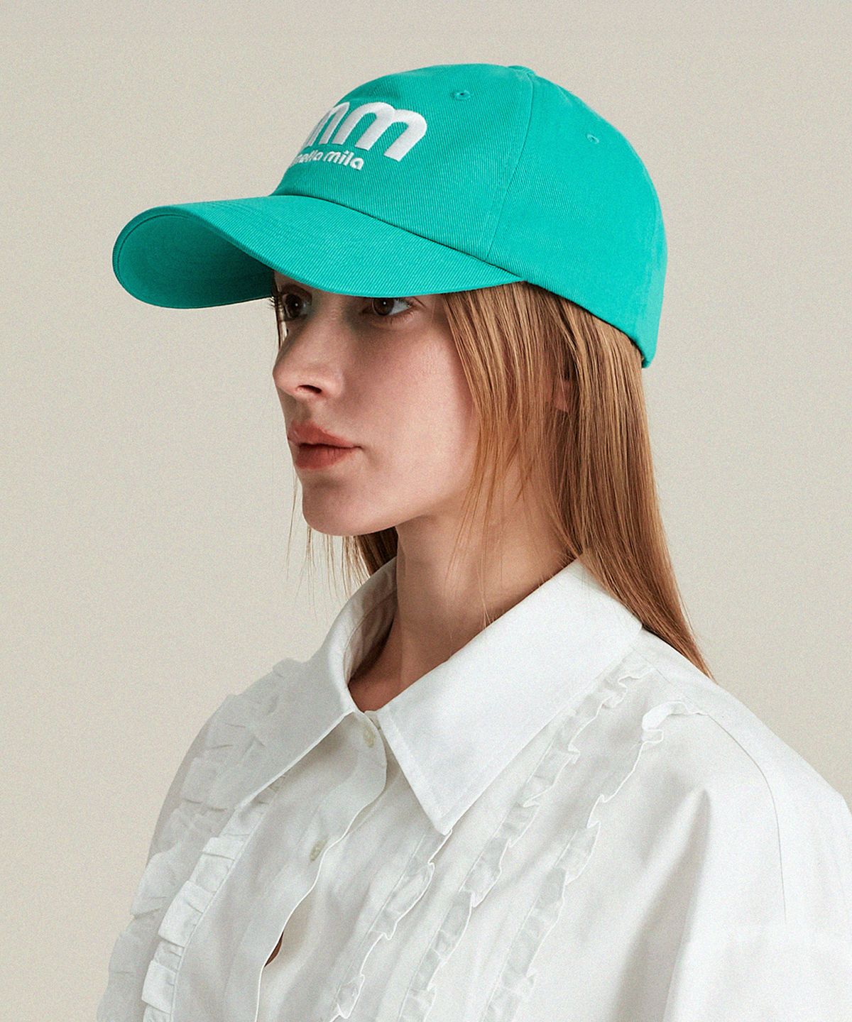 멜라밀라(MELLAMILA) 더블엠 자수 볼캡 (9colors)