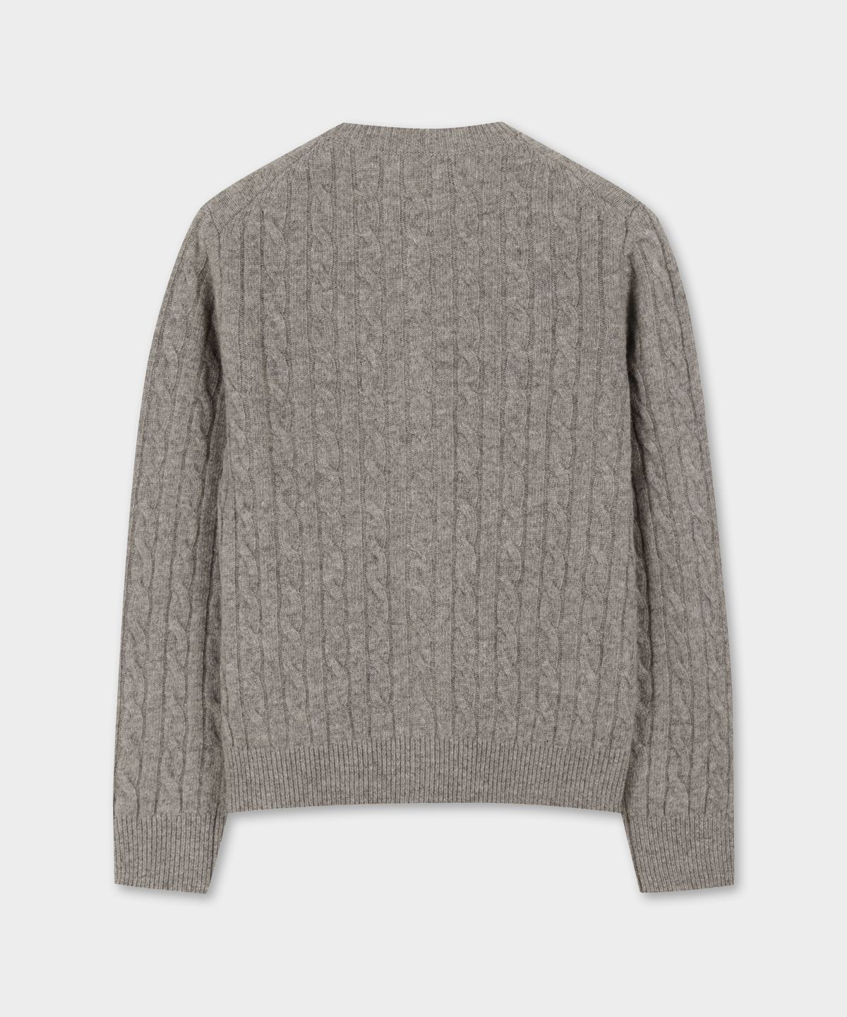 브룩스 브라더스(BROOKS BROTHERS) [여성] 울 케이블 가디건 (그레이) (BBWCWBZ402)