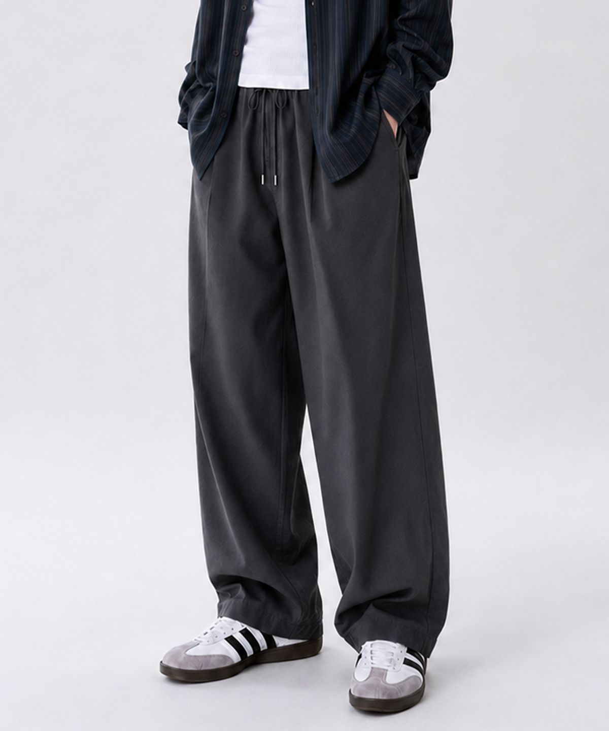 포더핏(FOR THE FIT) 360 원턱 와이드 벌룬 팬츠_4color