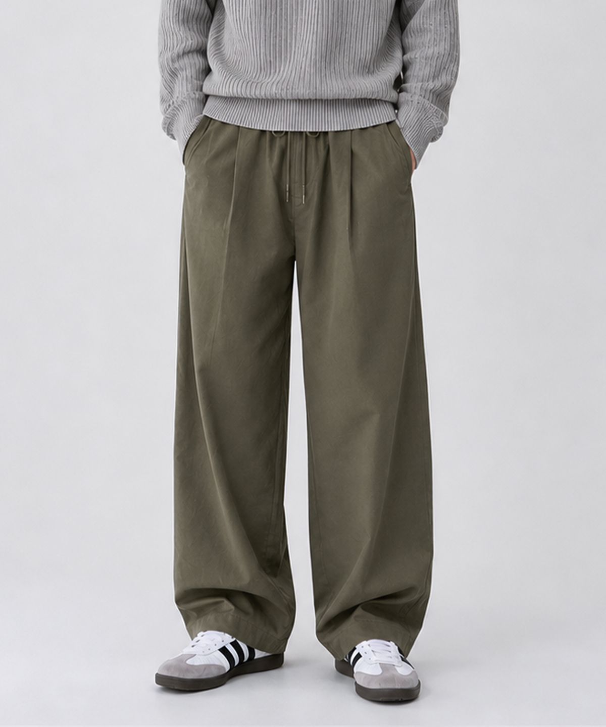 포더핏(FOR THE FIT) 360 원턱 와이드 벌룬 팬츠_4color