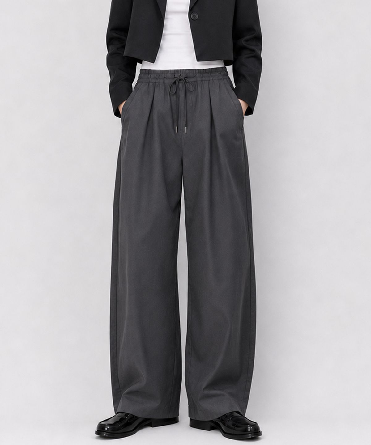 포더핏(FOR THE FIT) 360 원턱 와이드 벌룬 팬츠_4color