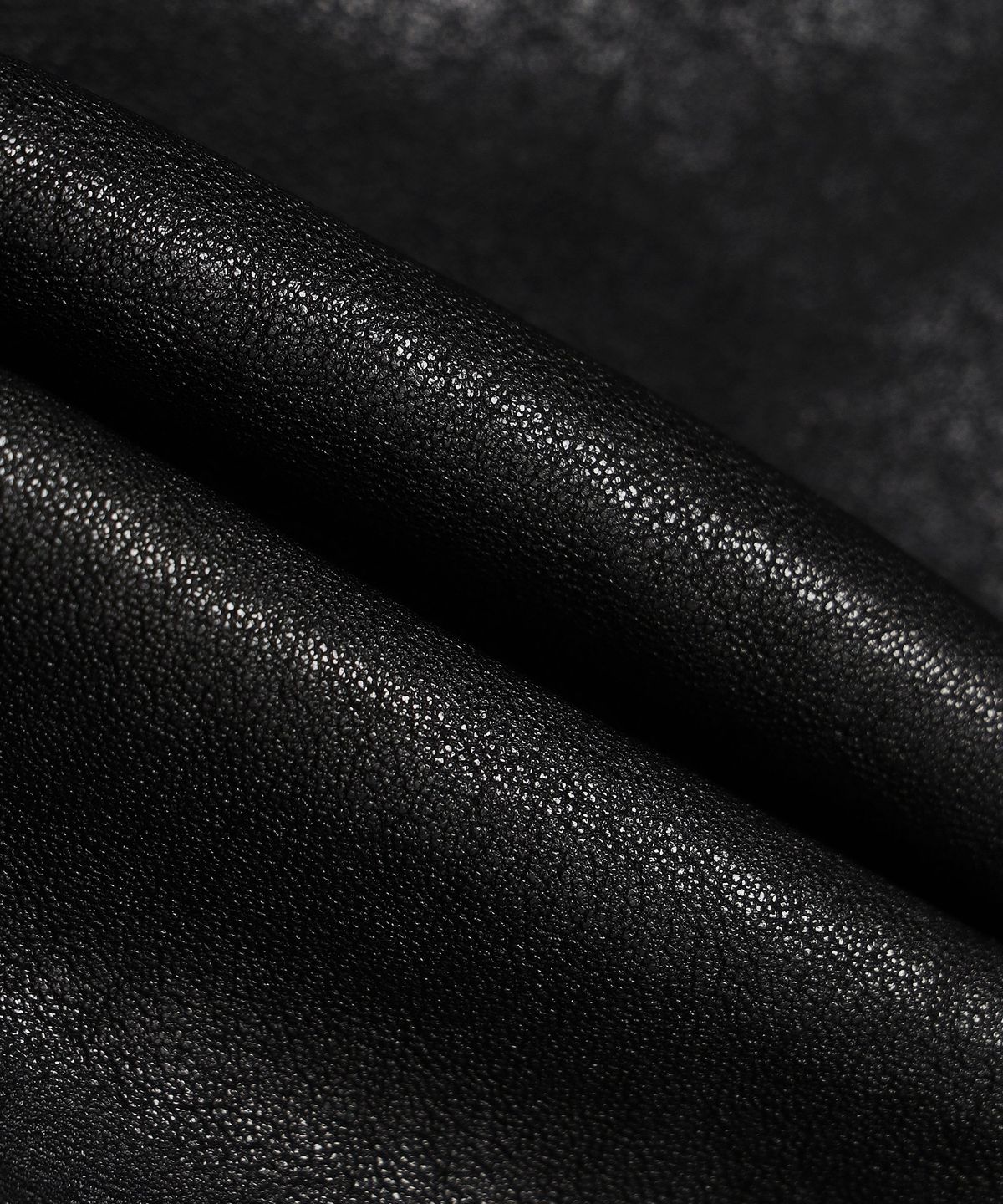 247시리즈(247SERIES) VEGETABLE LAMBSKIN 리얼 레더 자켓 BLACK