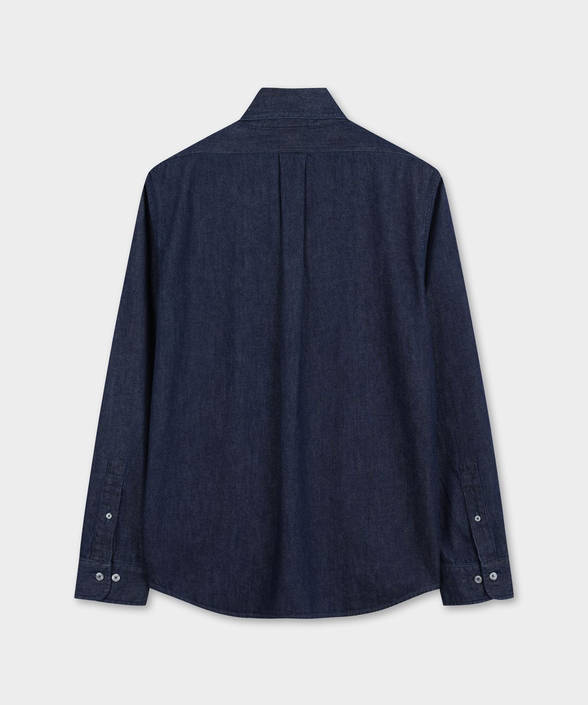 브룩스 브라더스(BROOKS BROTHERS) 아카이브 데님 로고 셔츠 (다크인디고) (BBTHMMG308)