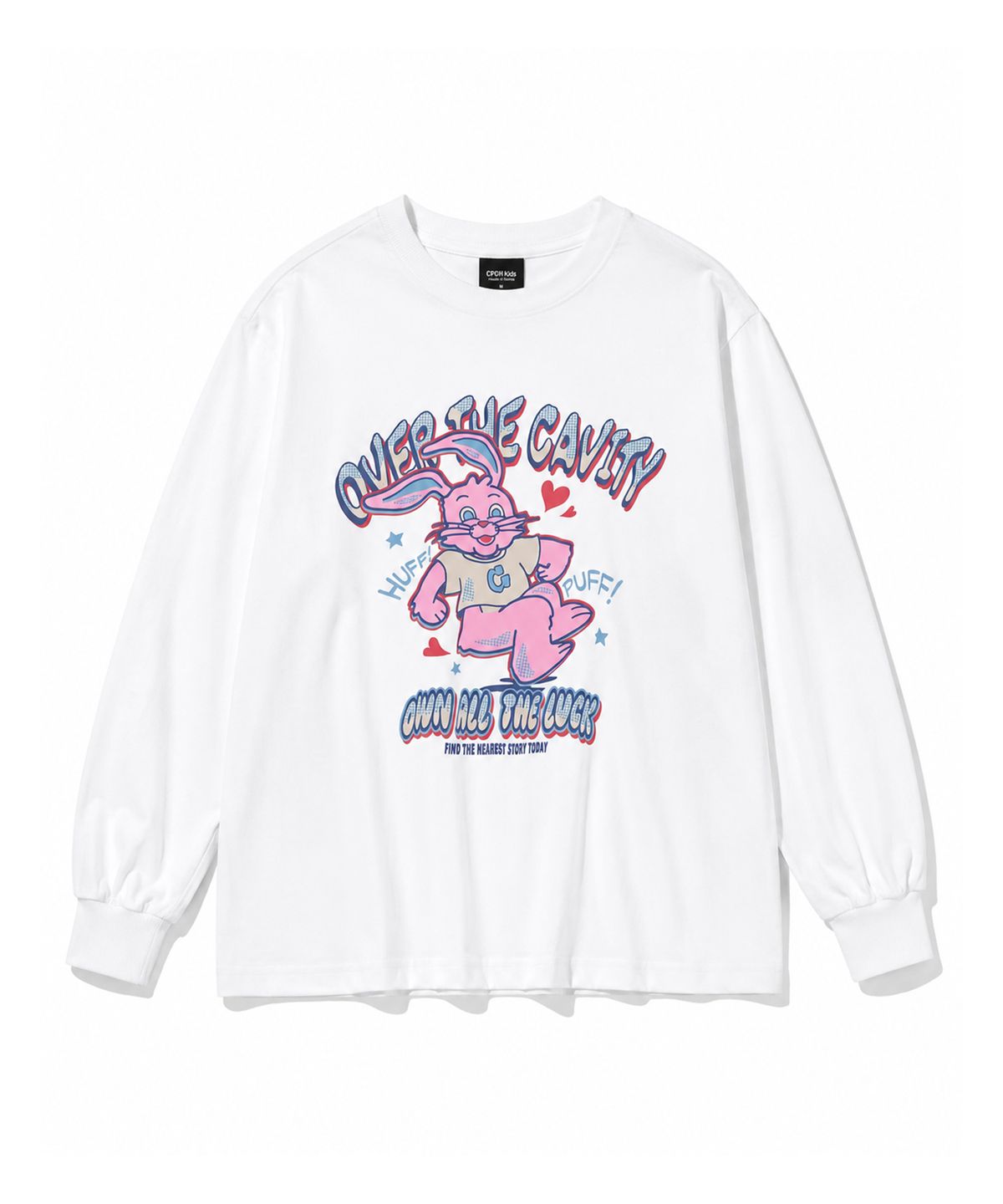 꼼파뇨 키즈(CPGN KIDS) KIDS 허프 홉피 롱슬리브 화이트