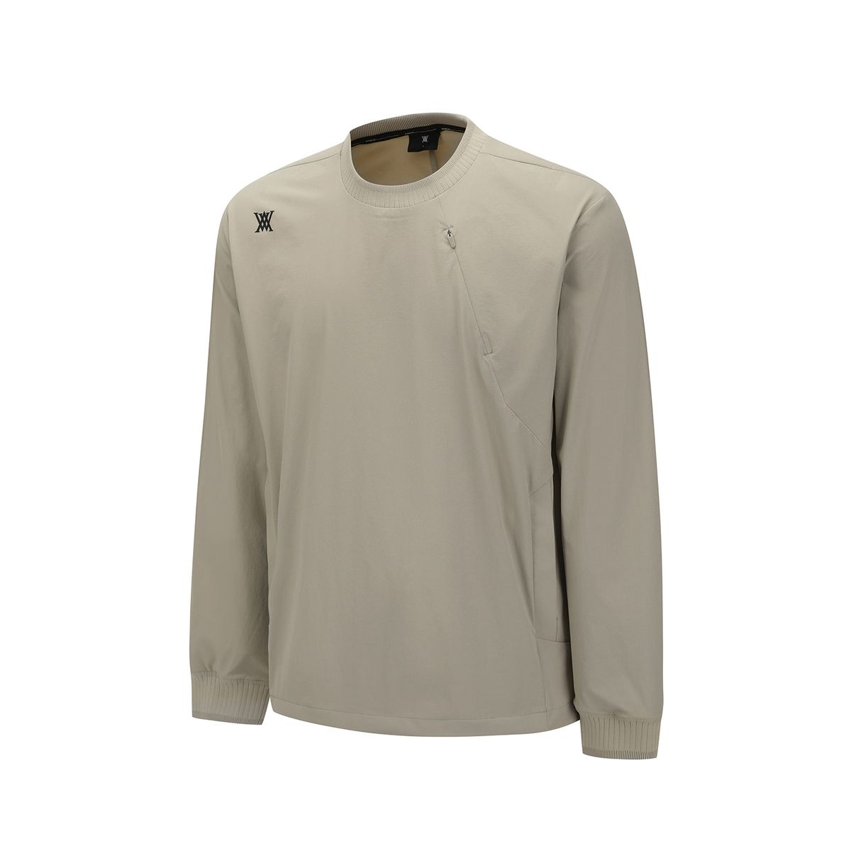 어뉴골프(ANEW GOLF) MEN UTILITY ZIP POCKET ANORAK T-SHIRT SET-UP_KB