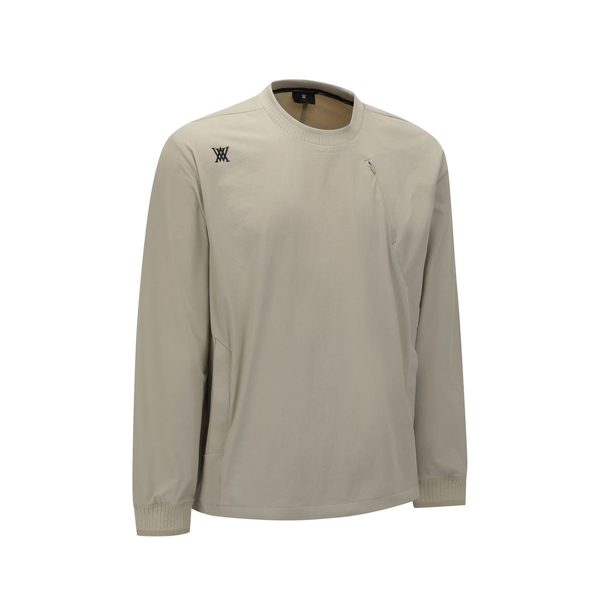 어뉴골프(ANEW GOLF) MEN UTILITY ZIP POCKET ANORAK T-SHIRT SET-UP_KB
