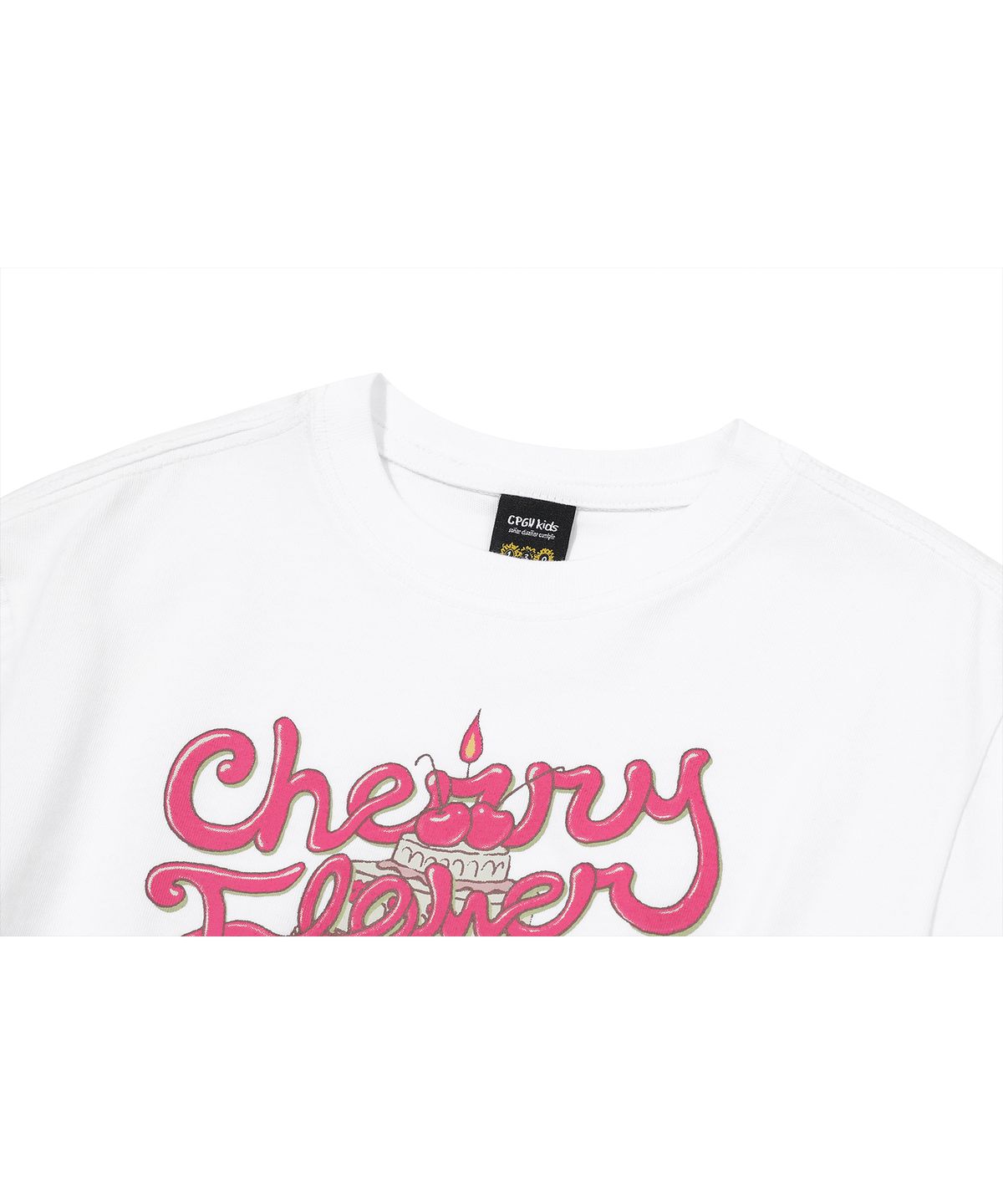 꼼파뇨 키즈(CPGN KIDS) KIDS 테디스 케이크 롱슬리브 화이트