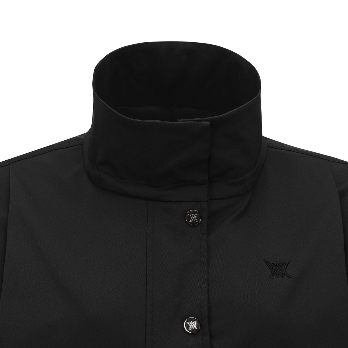 어뉴골프(ANEW GOLF) WOMEN SHORT SLEEVE HOODED ANORAK SET_BK