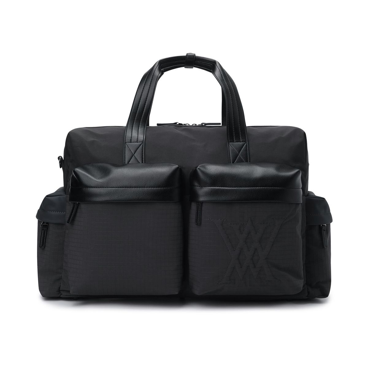 어뉴골프(ANEW GOLF) UNI COLOR BLOCK BOSTON BAG_BK