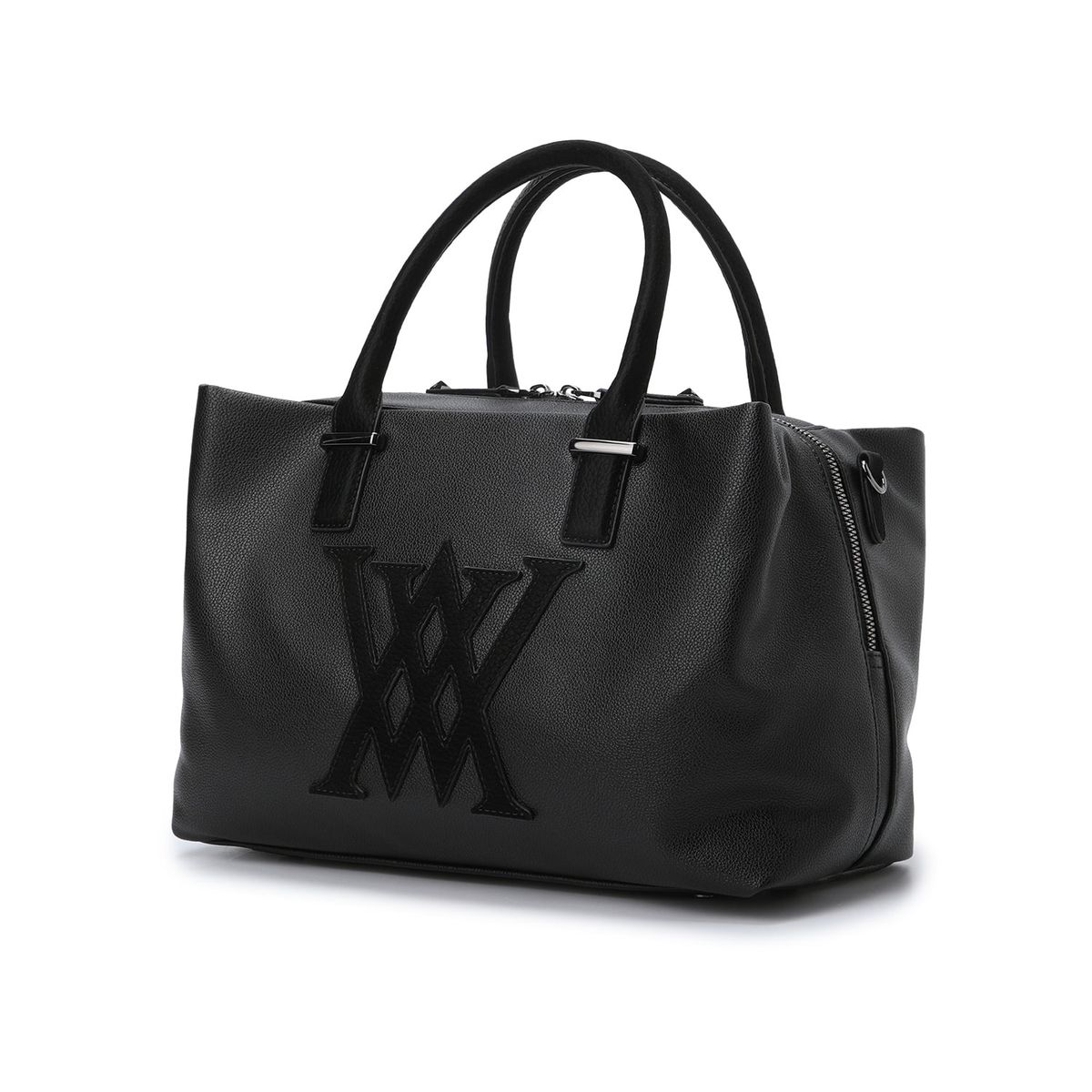 어뉴골프(ANEW GOLF) UNI DOUBLE POCKET TOTE BAG_BK