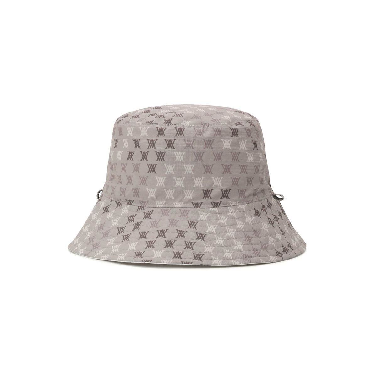 어뉴골프(ANEW GOLF) UNI LOGO MOSAIC REVERSIBLE BUCKET HAT_WH