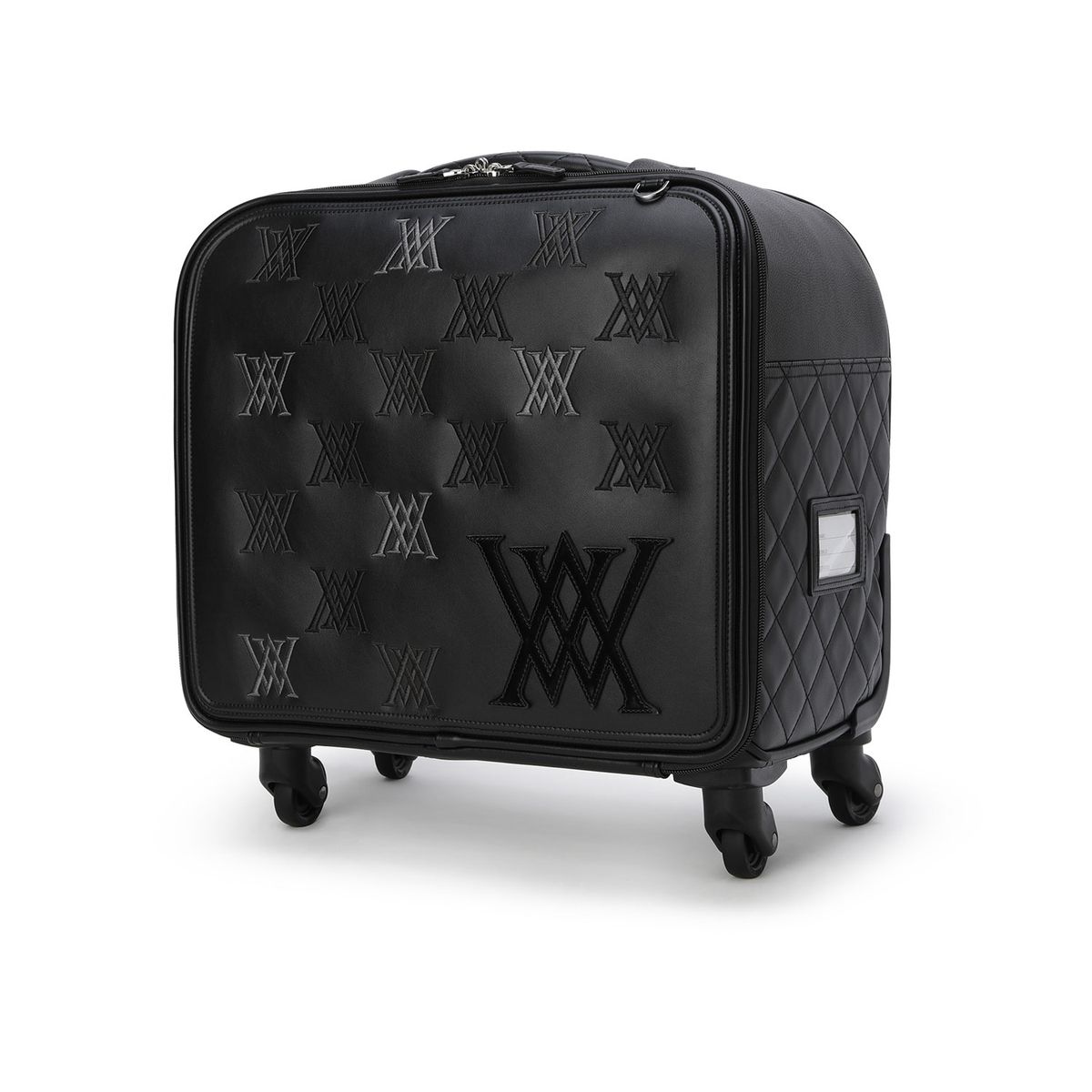 어뉴골프(ANEW GOLF) UNI LOGO POINT QUILTED CARRIER BAG_BK