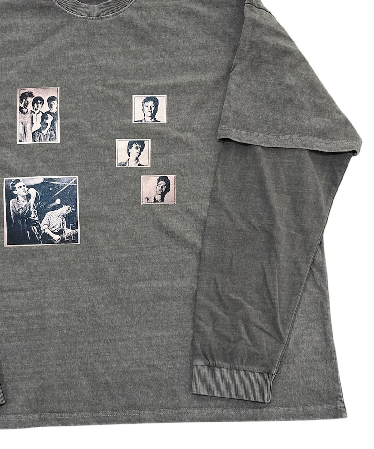 스케이터락(SK8ER ROCK) Lost Youth Pigment Layered T-Shirt (Gray)