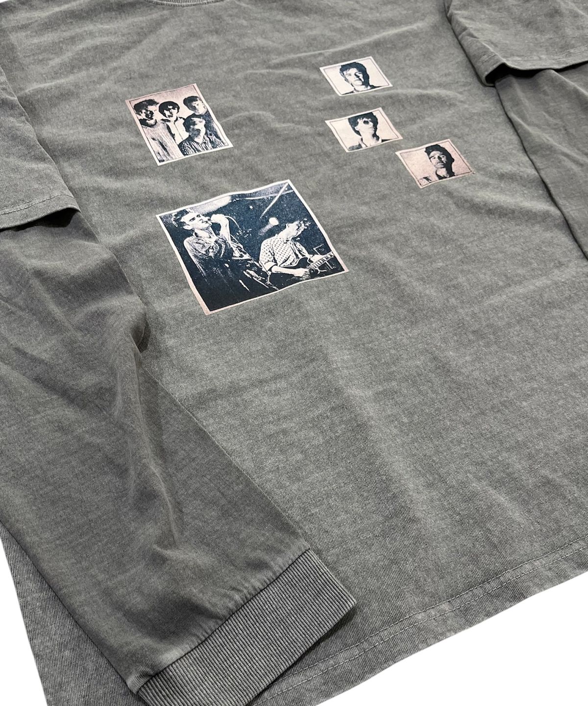 스케이터락(SK8ER ROCK) Lost Youth Pigment Layered T-Shirt (Gray)