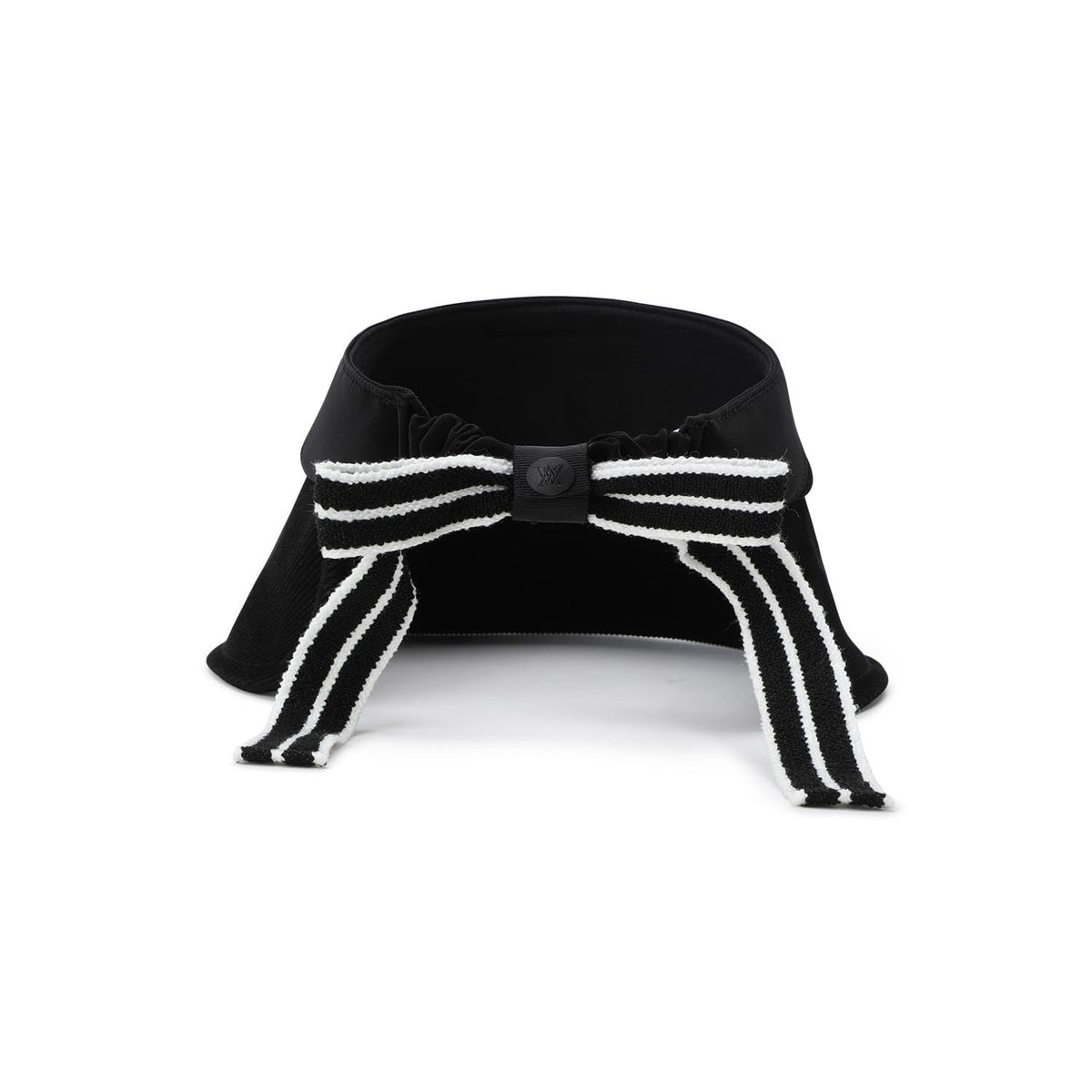 어뉴골프(ANEW GOLF) WOMEN LAYERED WIDE VISOR_BK