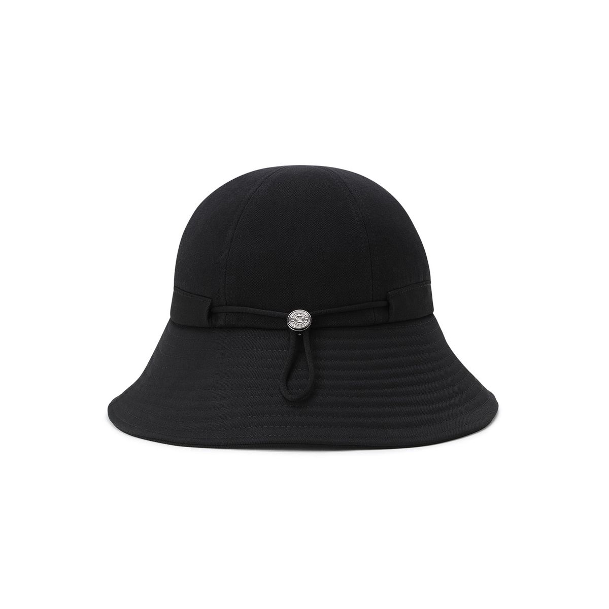 어뉴골프(ANEW GOLF) WOMEN FABRIC MIX BUCKET HAT_BK