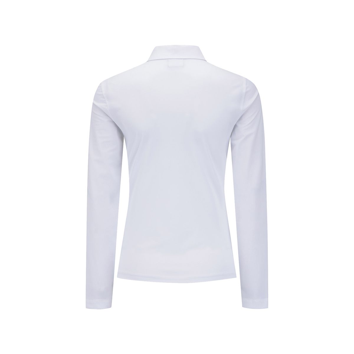 어뉴골프(ANEW GOLF) WOMEN SOLID LONG SLEEVE COLLAR T-SHIRT_WH