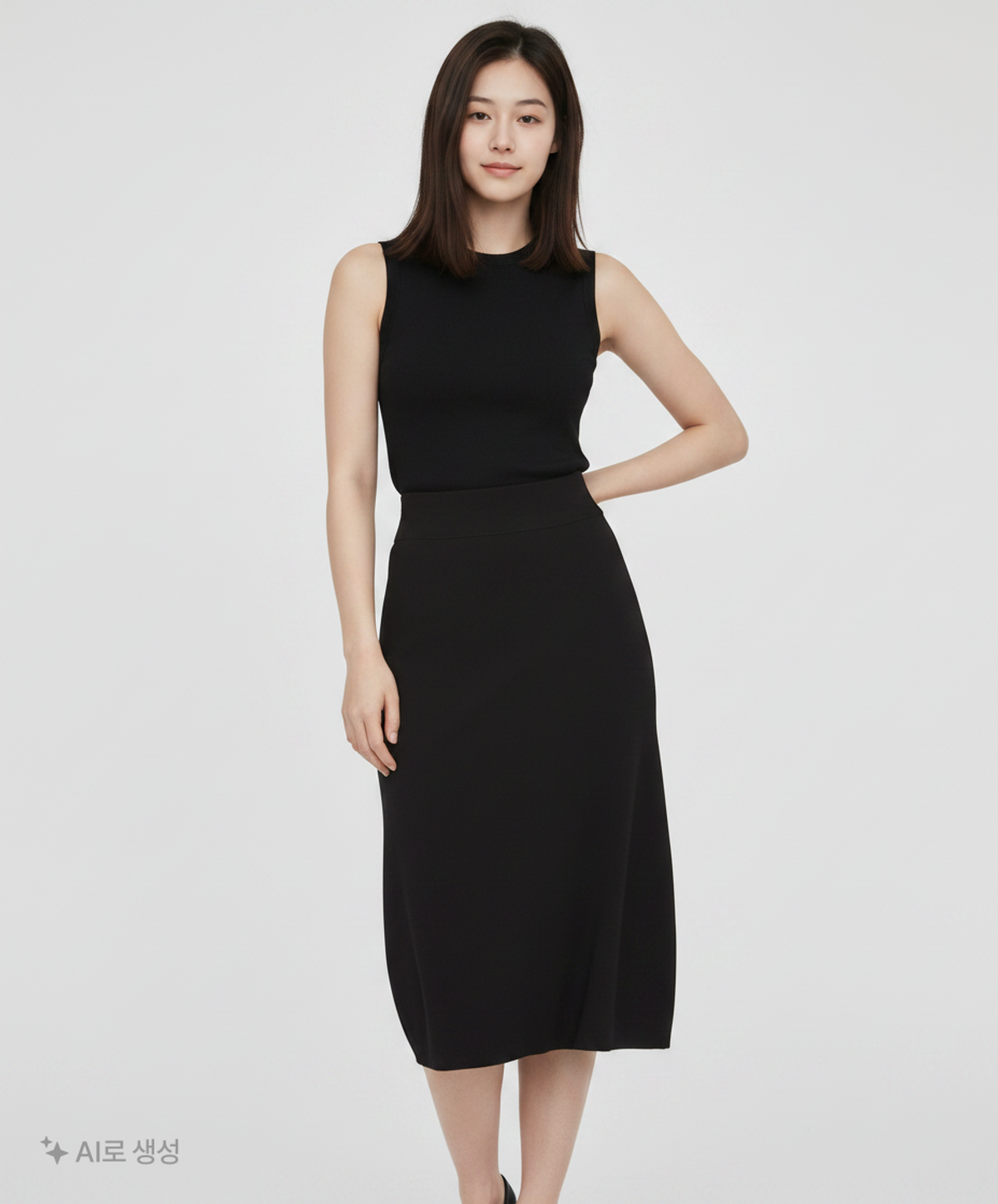 제이청(J.CHUNG) Forum Skirt_Black S